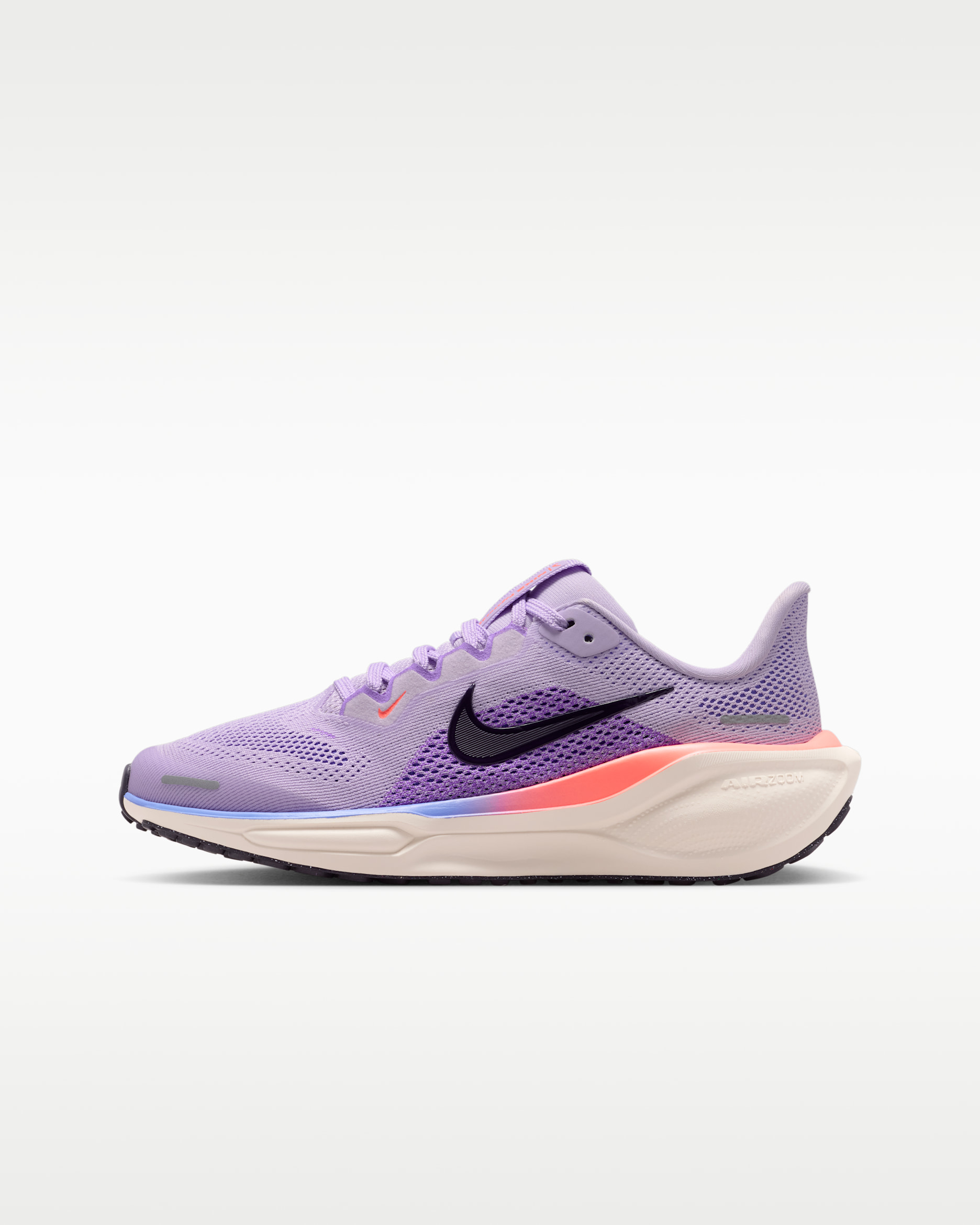 Nike Pegasus 41 Older Kids' Road Running Shoes - Violet Mist/Bright Violet/Sapphire/Purple Dynasty