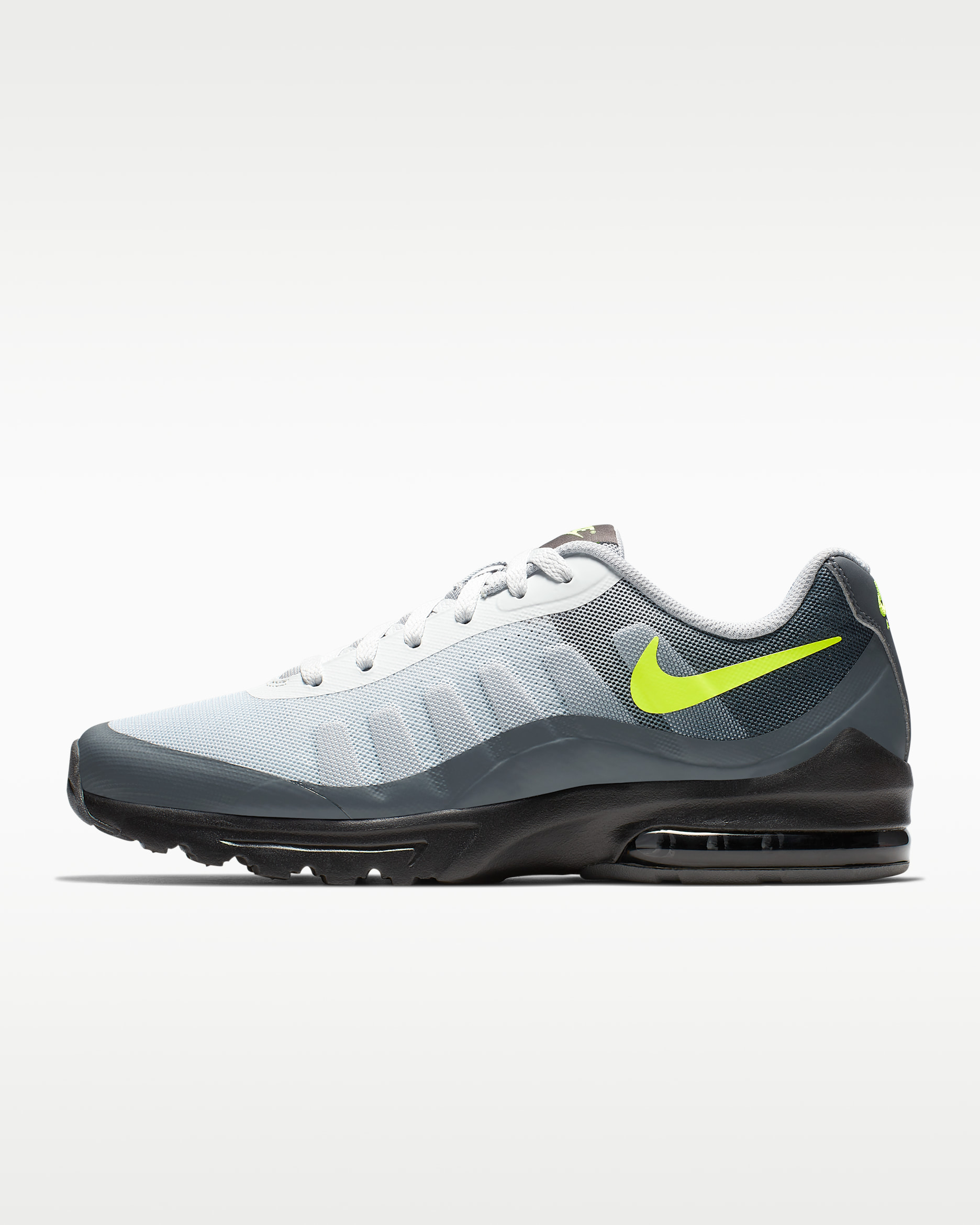 Nike Air Max Invigor Men's Shoes - Black/Dark Grey/Cool Grey/Volt