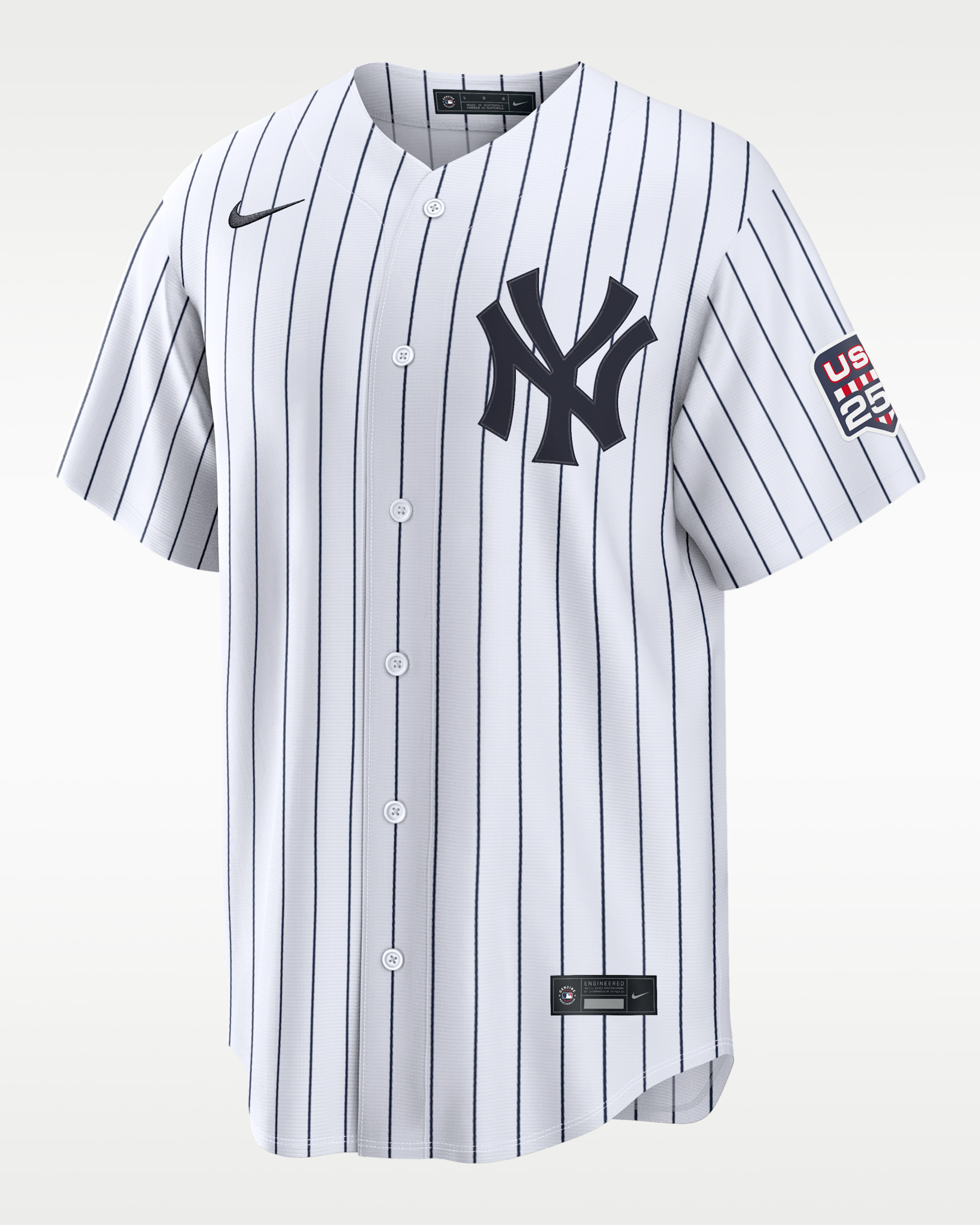 Cody Bellinger New York Yankees USA 250 Men's Nike MLB Stadium Jersey - White