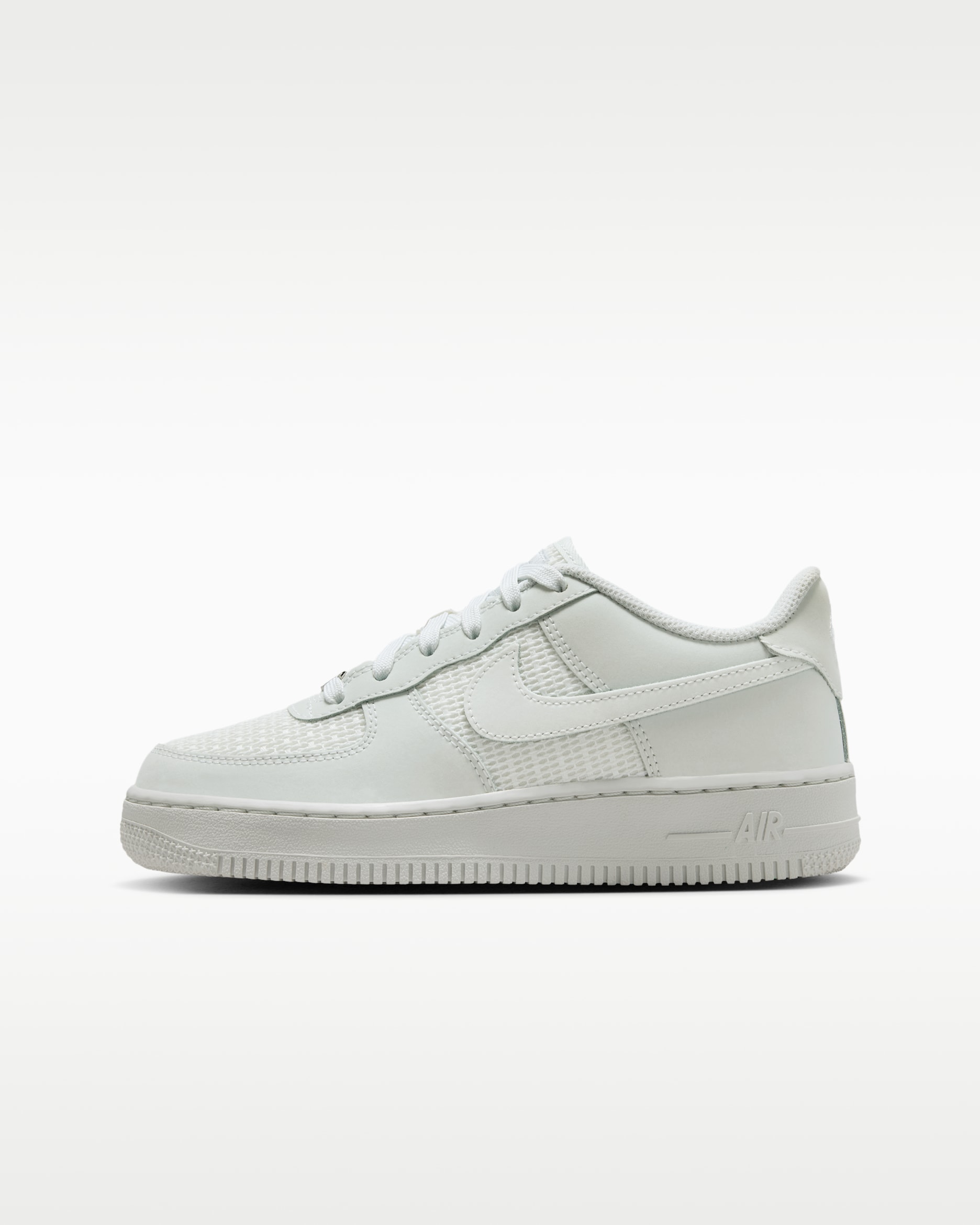 NIke Air Force 1 LV8 2 Big Kids' Shoes - Off White/Summit White/Off White