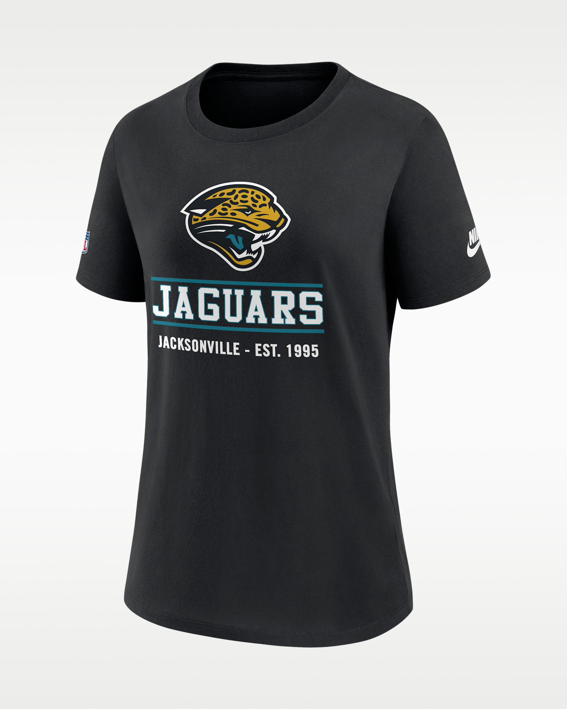Jacksonville Jaguars Sideline Alt Women's Nike Dri-FIT NFL T-Shirt - Black