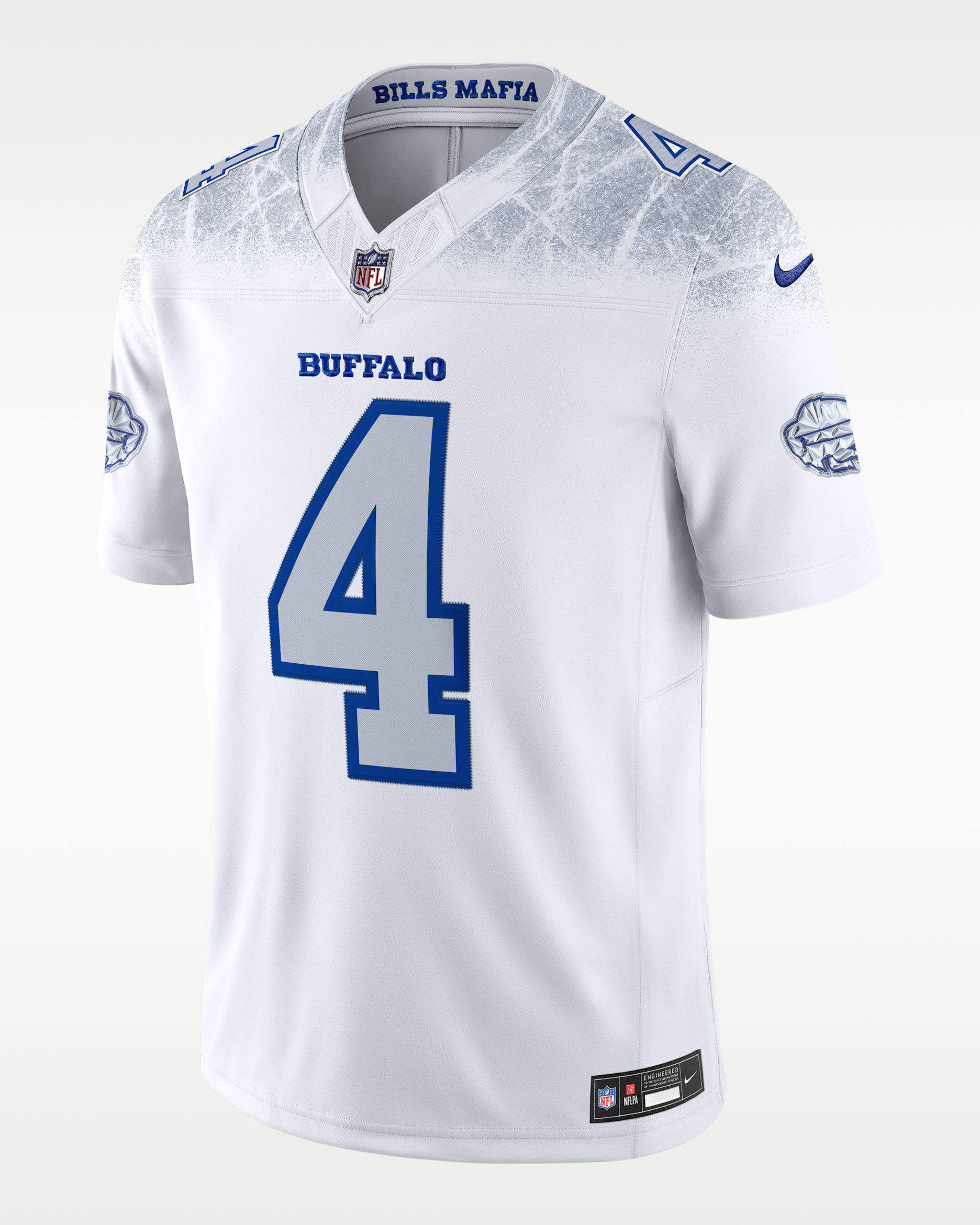 James Cook III Buffalo Bills Rivalries Collection Men's Nike Dri-FIT NFL Limited Jersey - White