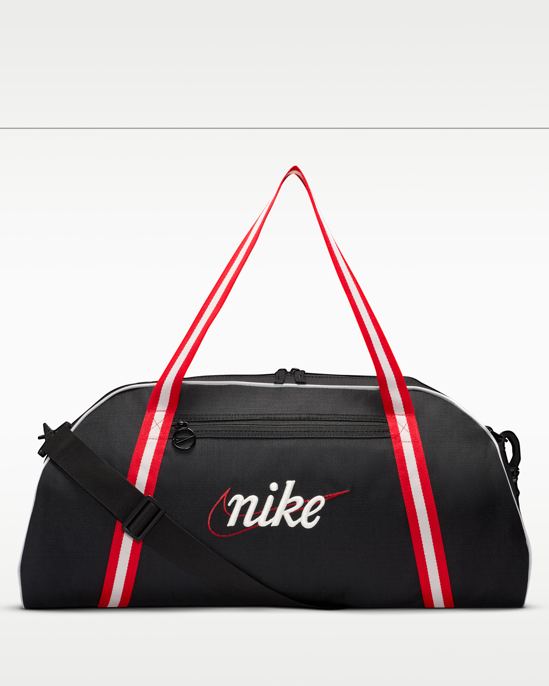 Sac de training Nike Gym Club (24 L) - Noir/University Red/Sail