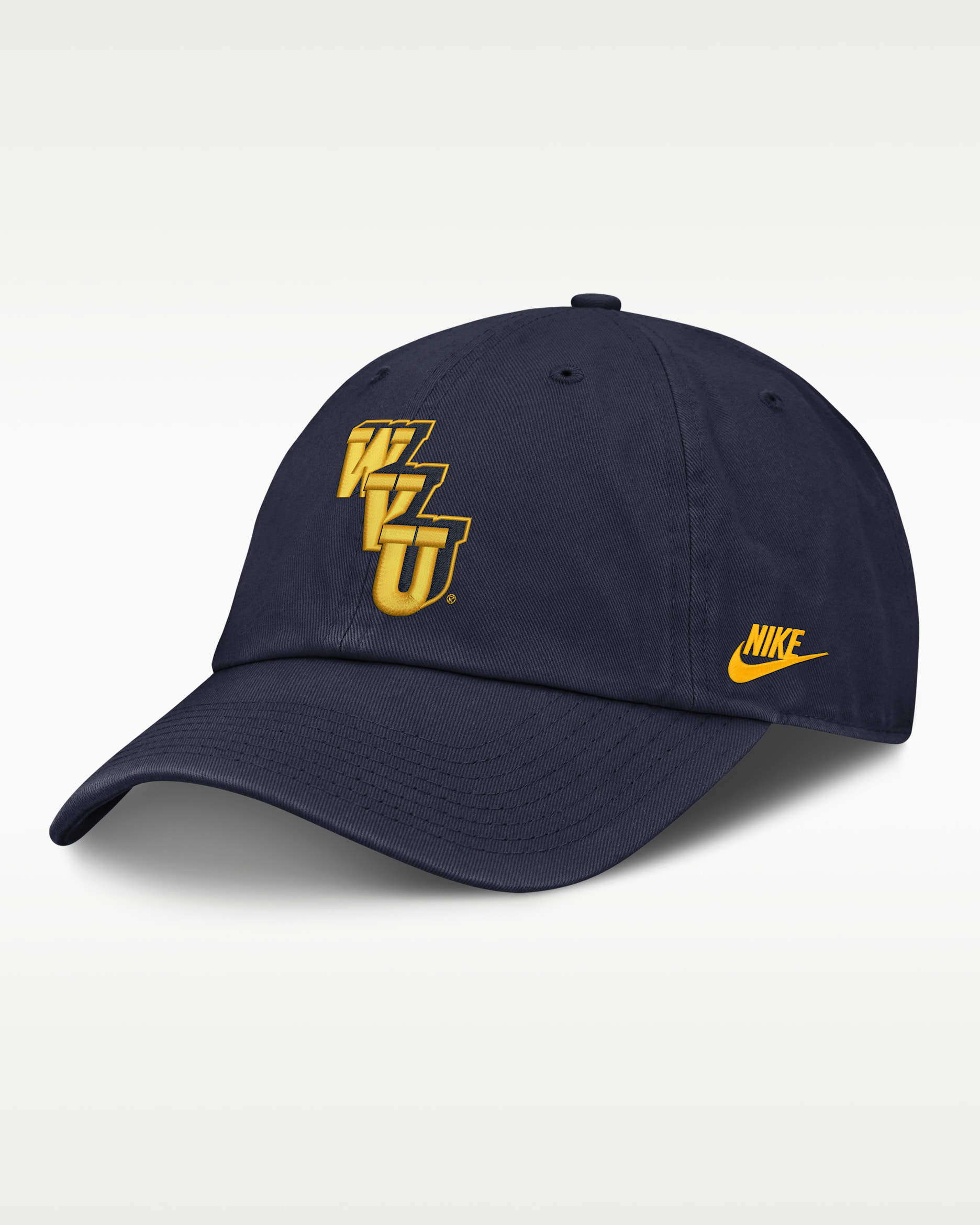 West Virginia Legacy Club Men's Nike College Adjustable Hat - Navy