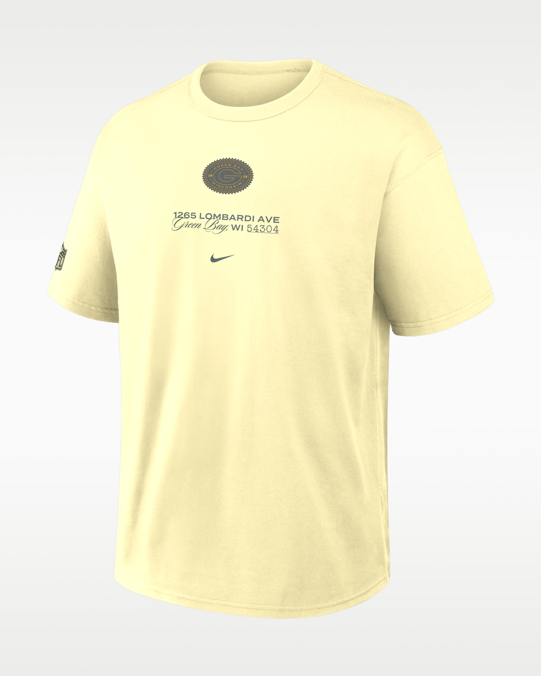 Green Bay Packers Rivalries Collection Max97 Men's Nike NFL T-Shirt - Alabaster