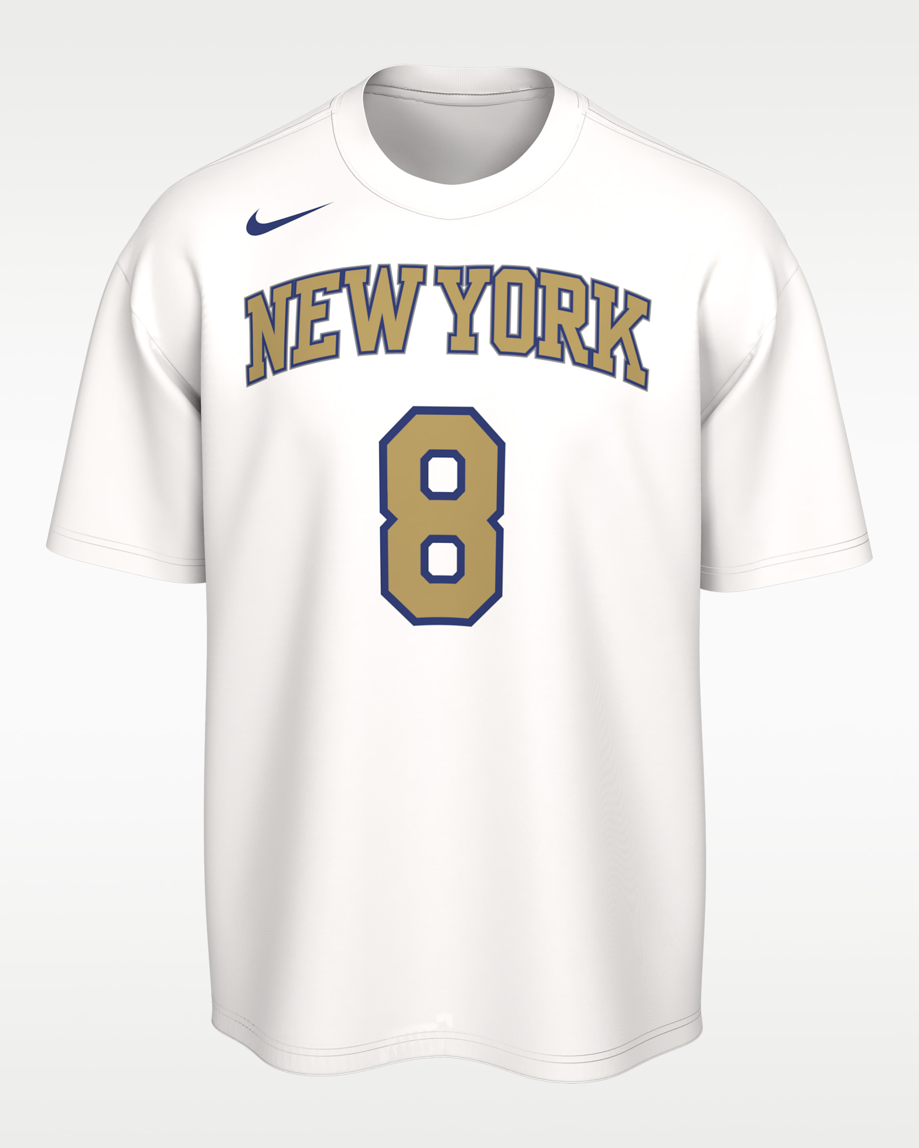 OG Anunoby New York Knicks Nike NBA Ring and Banner T-Shirt - White