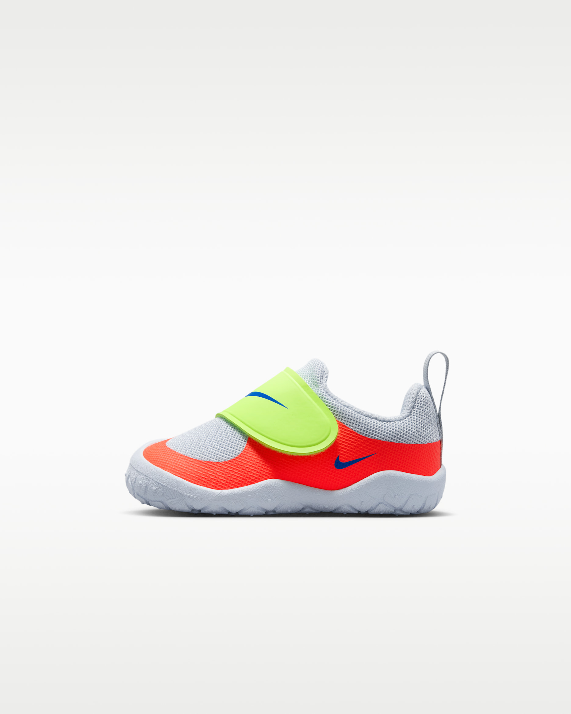 Nike Swoosh 1 Essential Baby/Toddler Shoes - Bright Crimson/Volt Ice/Pure Platinum/Game Royal