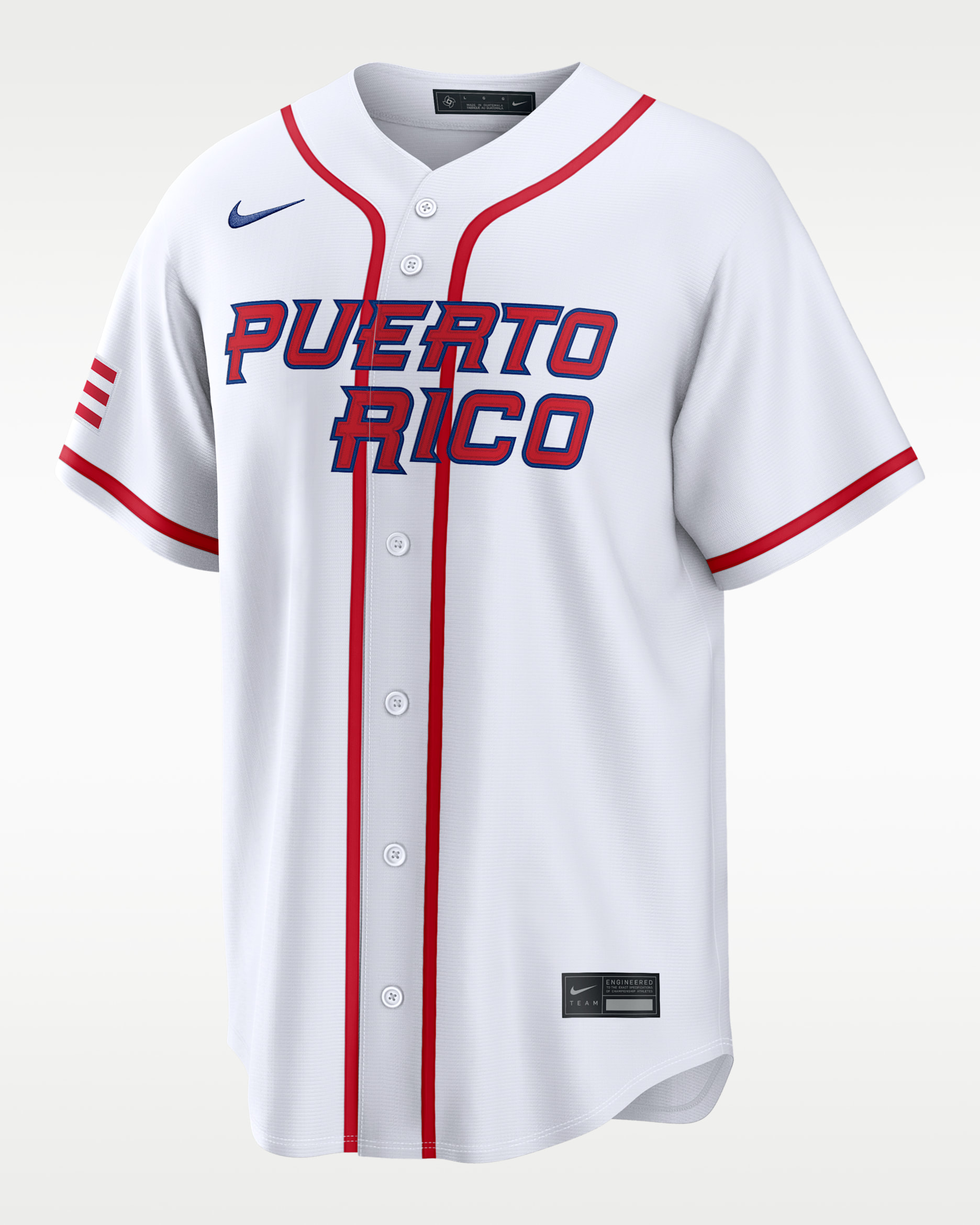 Javier Báez Puerto Rico National Baseball Team 2026 World Baseball Classic Men's Nike Stadium Jersey - White