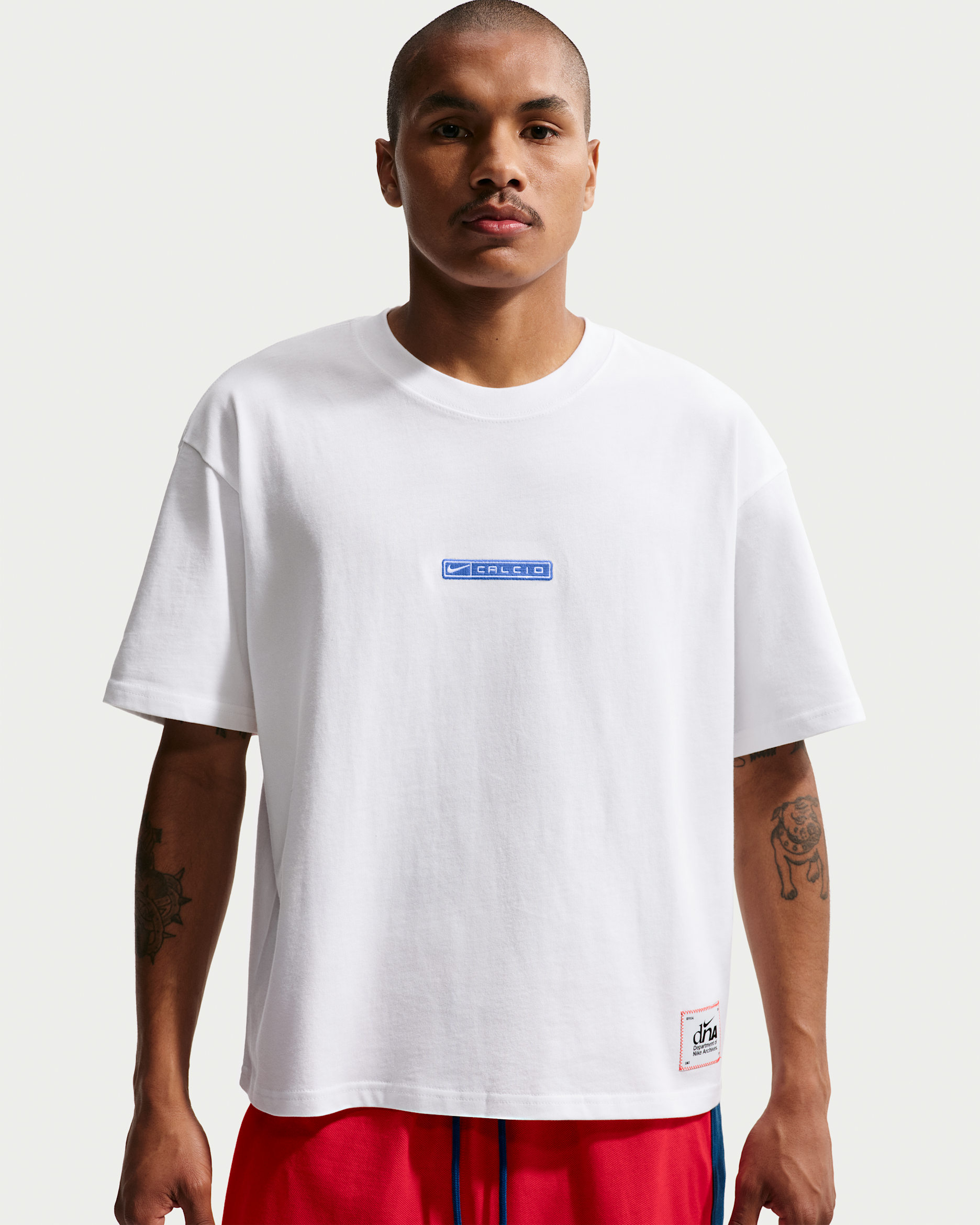 Nike Sportswear T-shirt voor heren - Wit/Hyper Royal