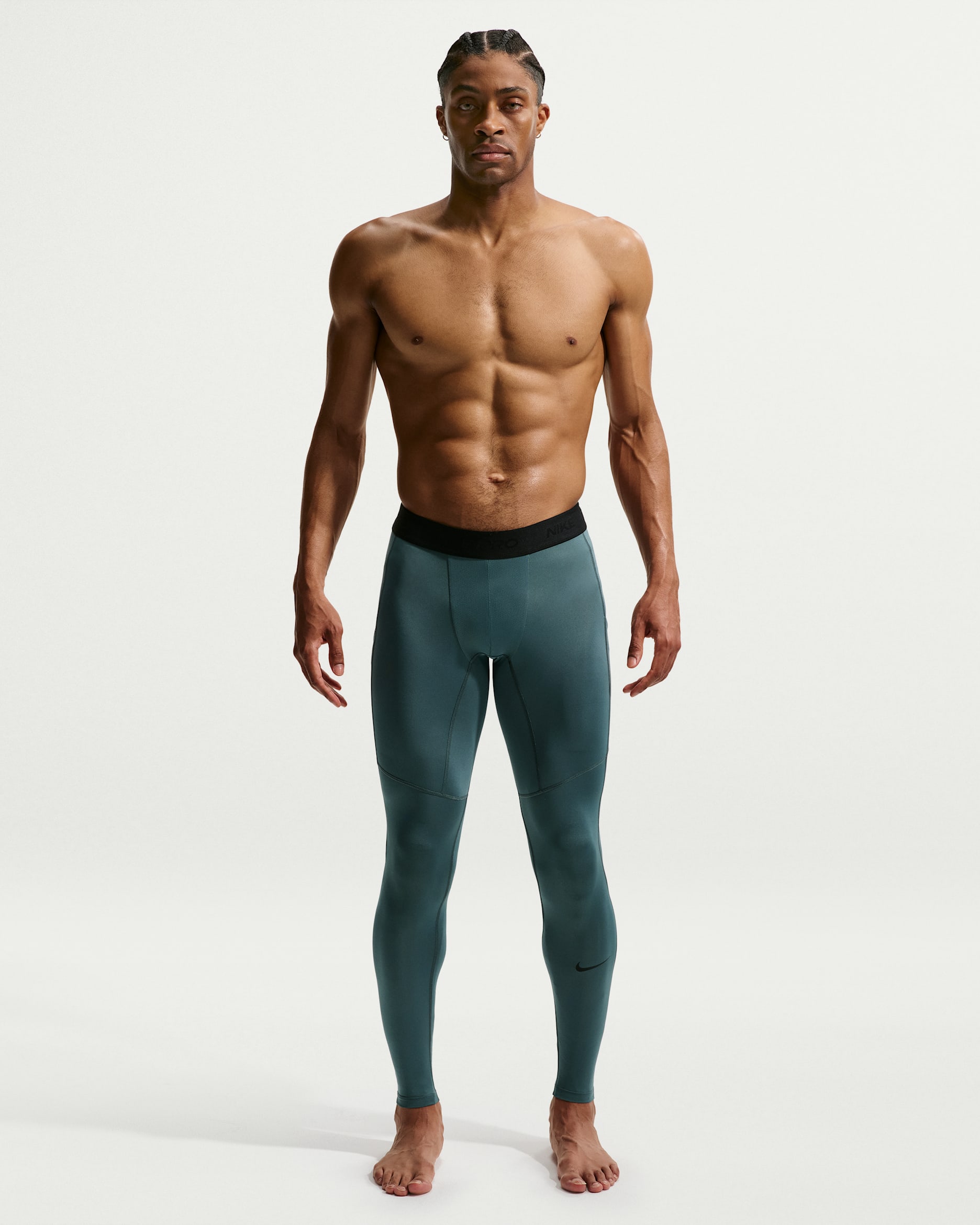 Mallas de fitness Dri-FIT para hombre Nike Pro - Pizarra mineral/Negro