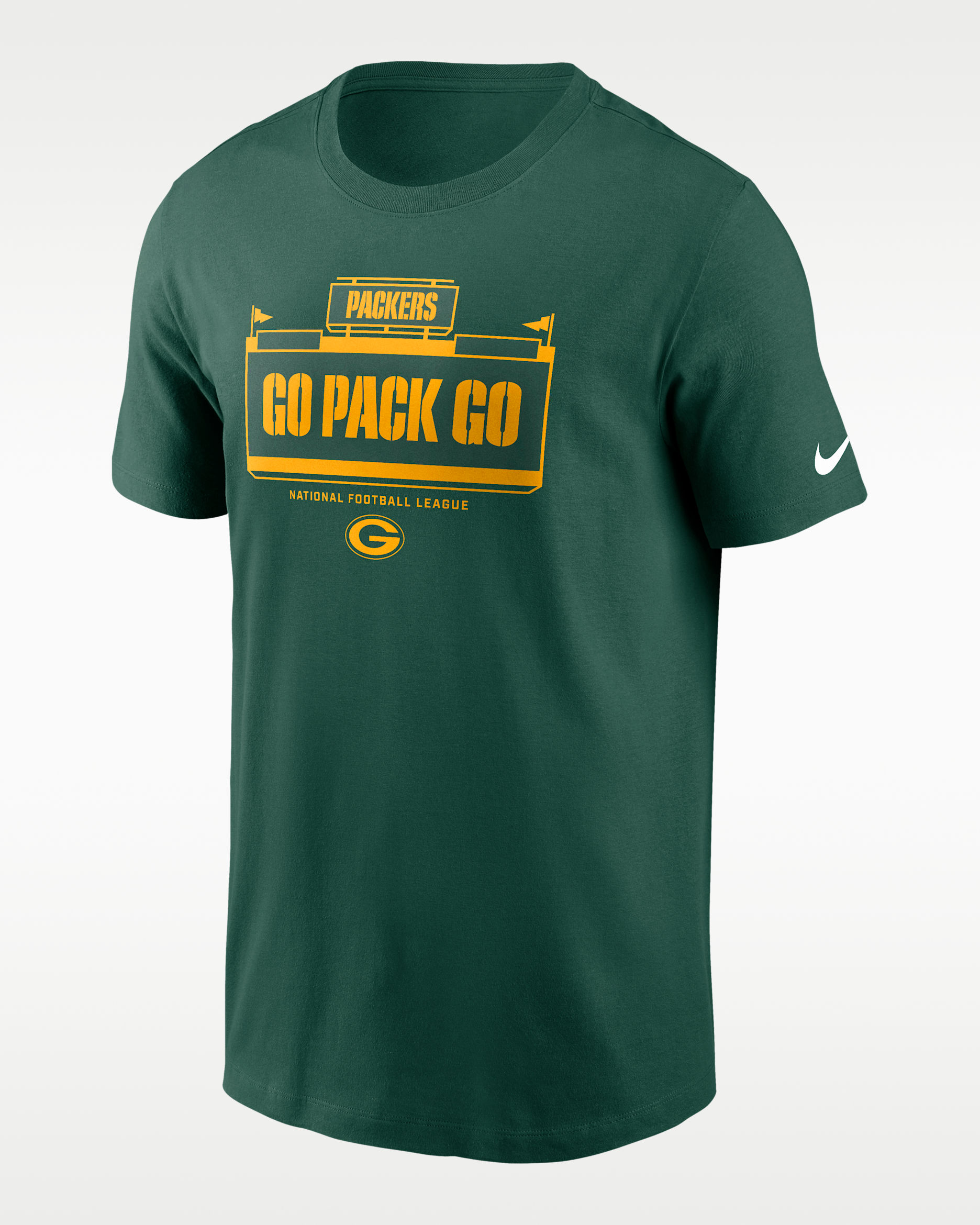 Green Bay Packers Local Essential Men's Nike NFL T-Shirt - Green