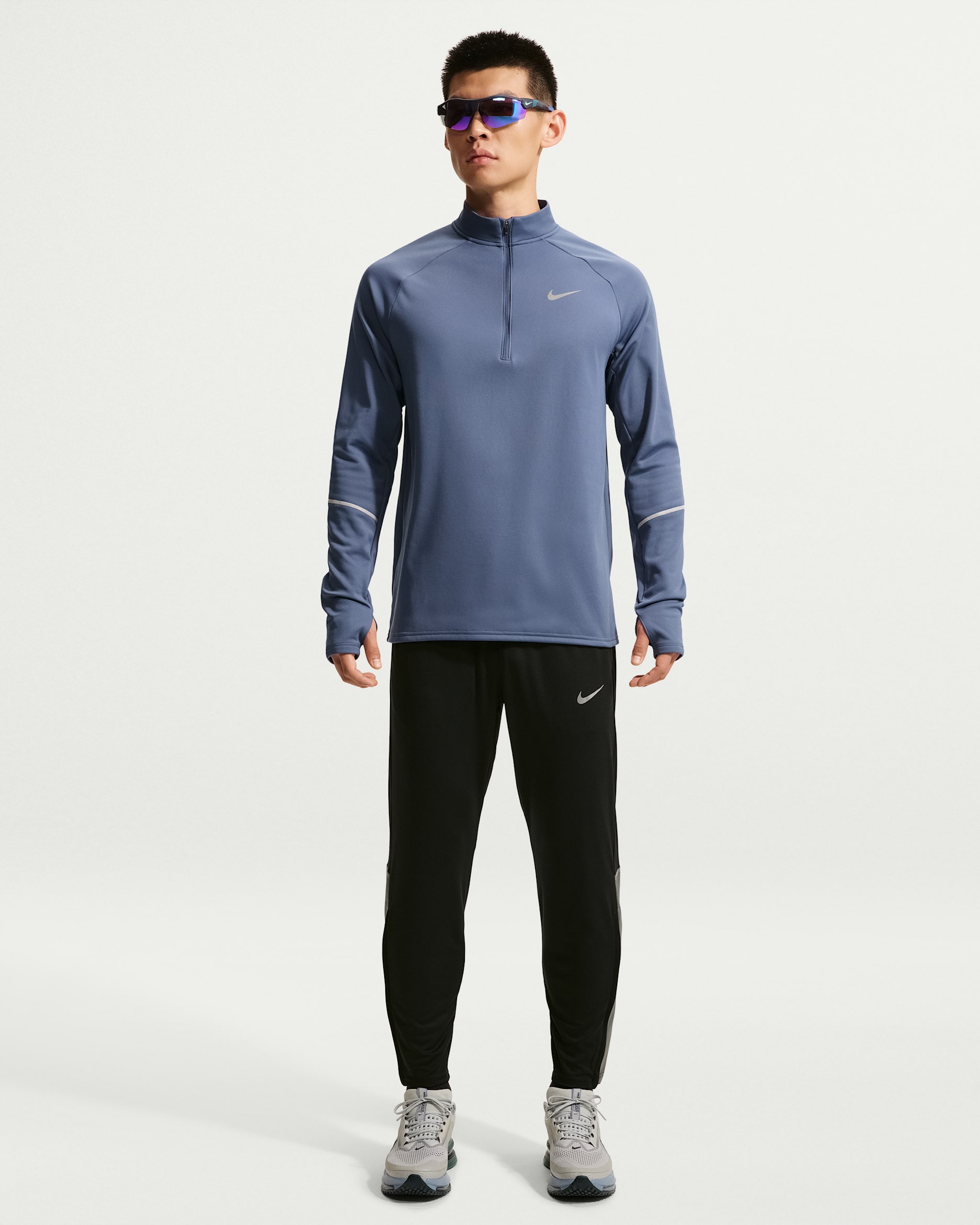 Nike Miler Winterized Men's Dri-FIT Knit Running Trousers - Black