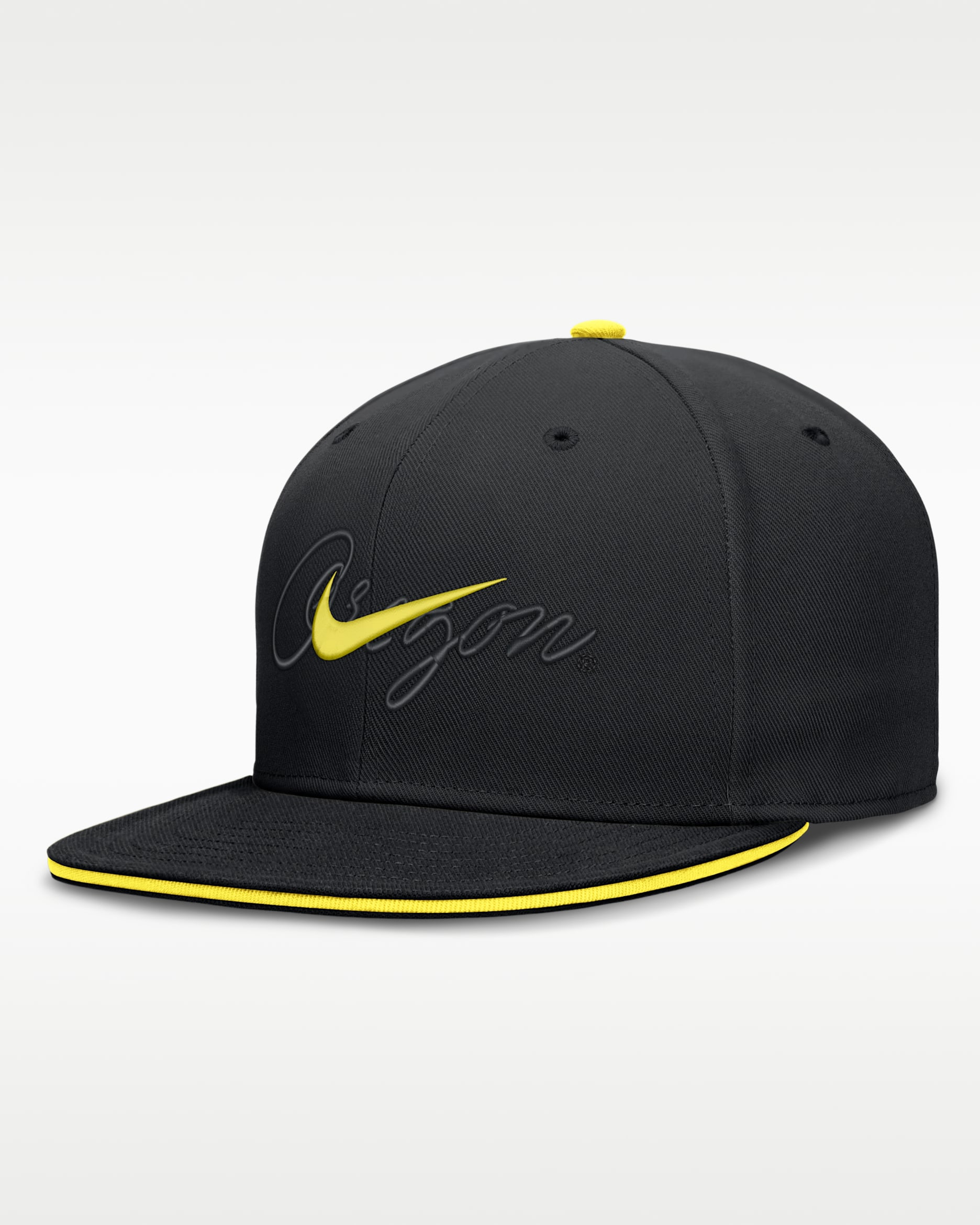 Oregon Pro Men's Nike Dri-FIT College Fitted Hat - Black