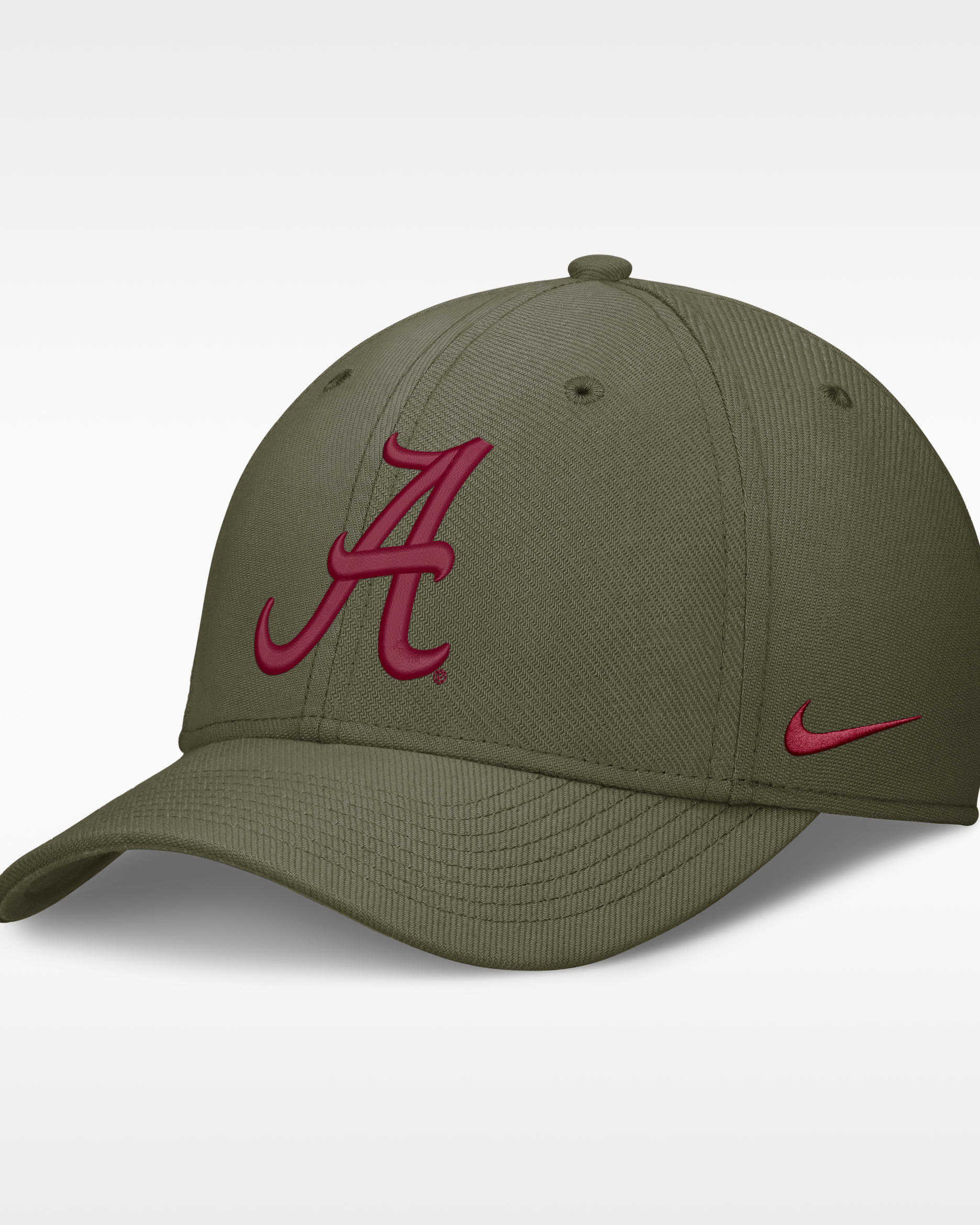 Alabama Primetime Men's Nike Dri-FIT College Hat - Olive