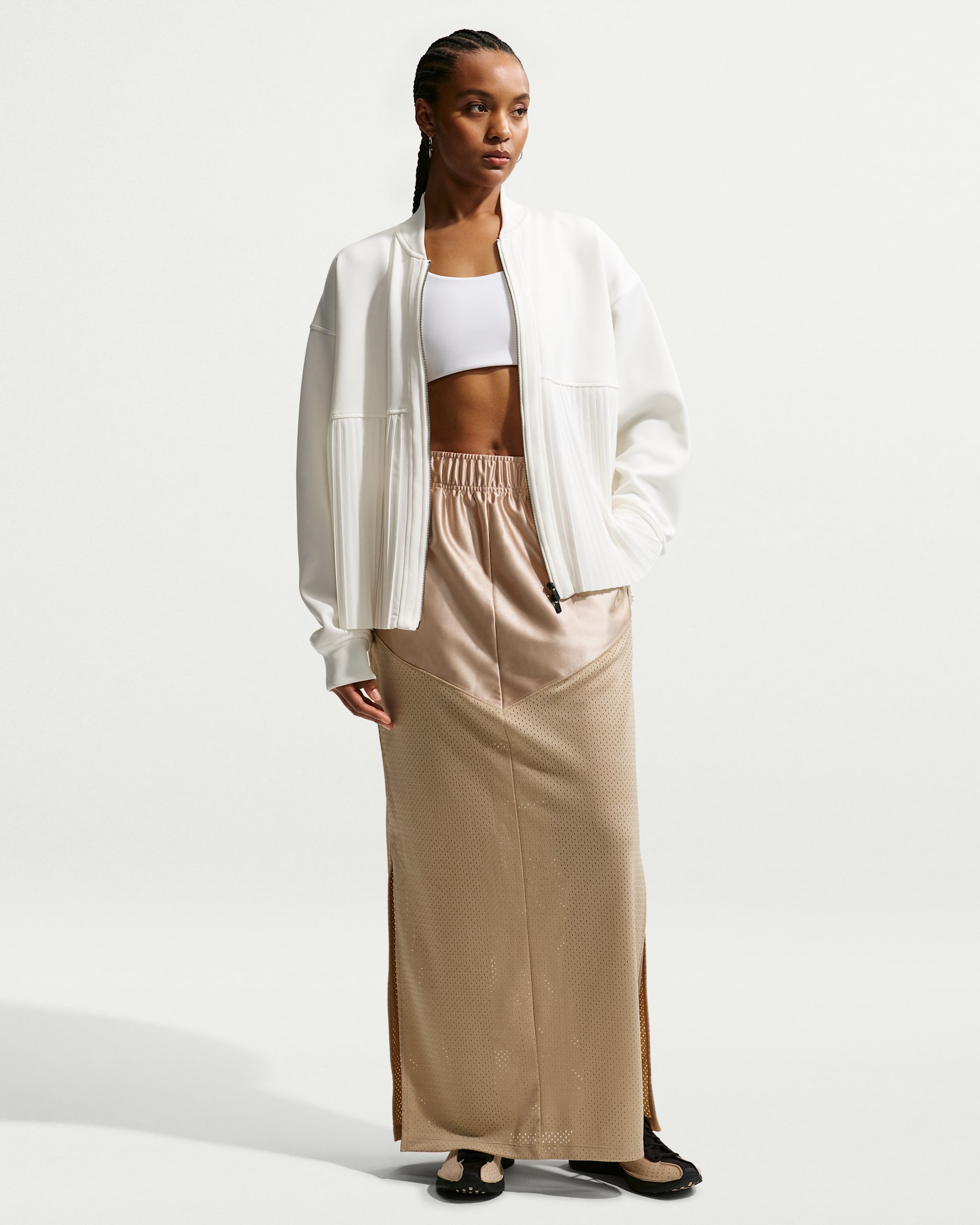 Nike Sportswear Women's Heritage Skirt - Linen/Linen
