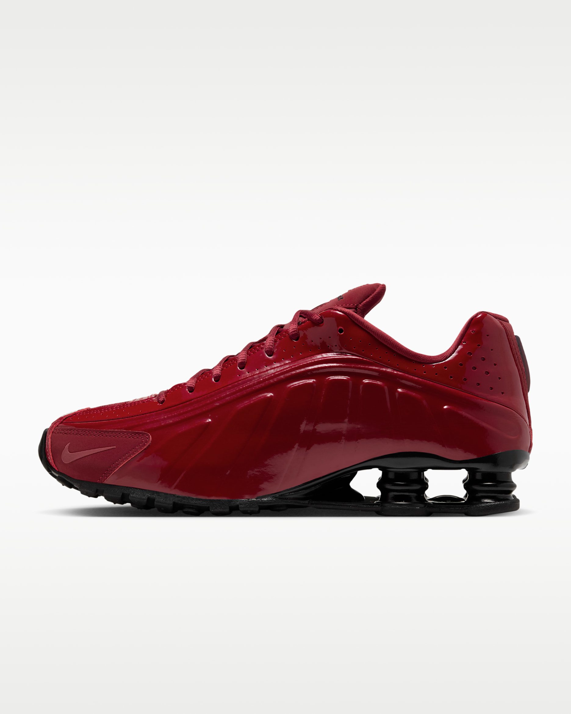 Nike Shox R4 Shoes - Team Red/Black/Team Red