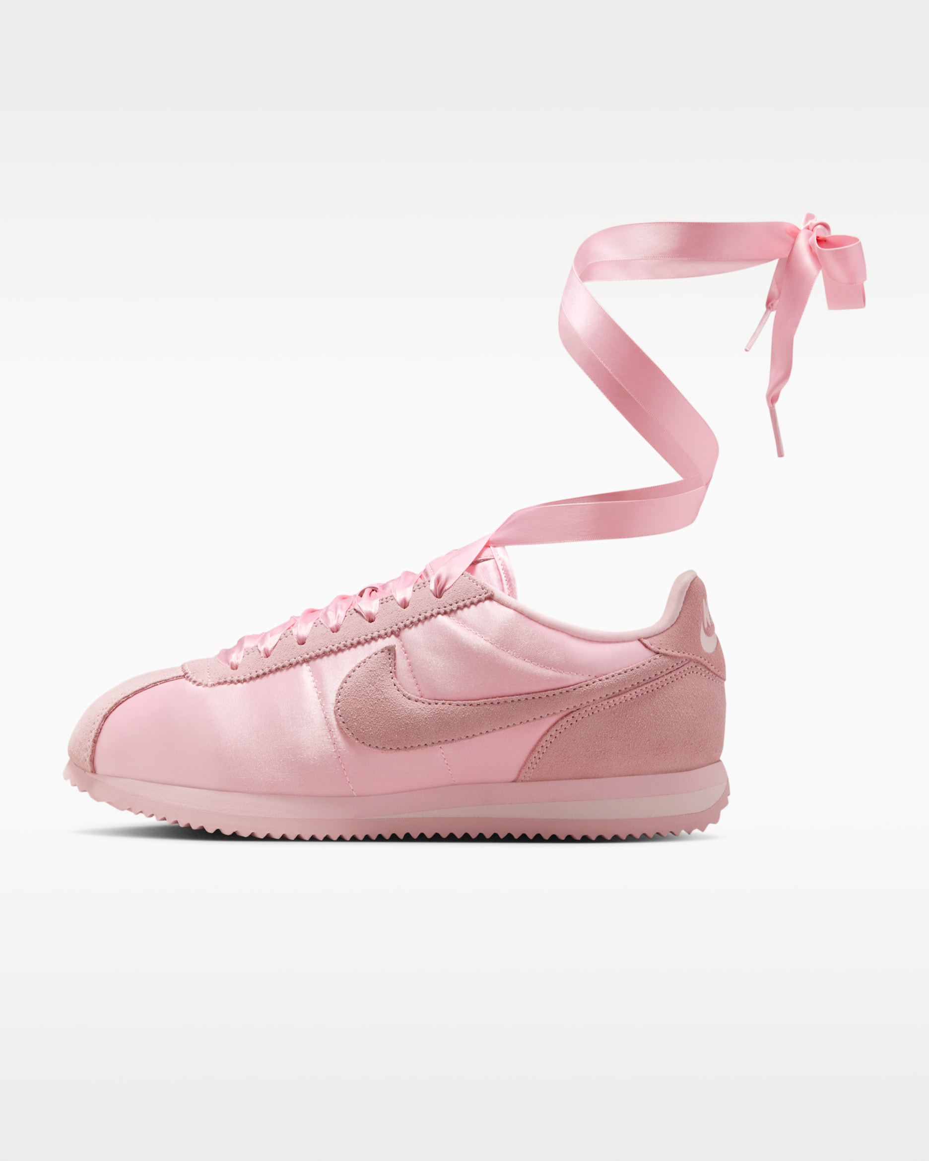 ナイキ コルテッツ テキスタイル ウィメンズシューズ - ミディアムソフトピンク/ピンクアイス/ミディアムソフトピンク