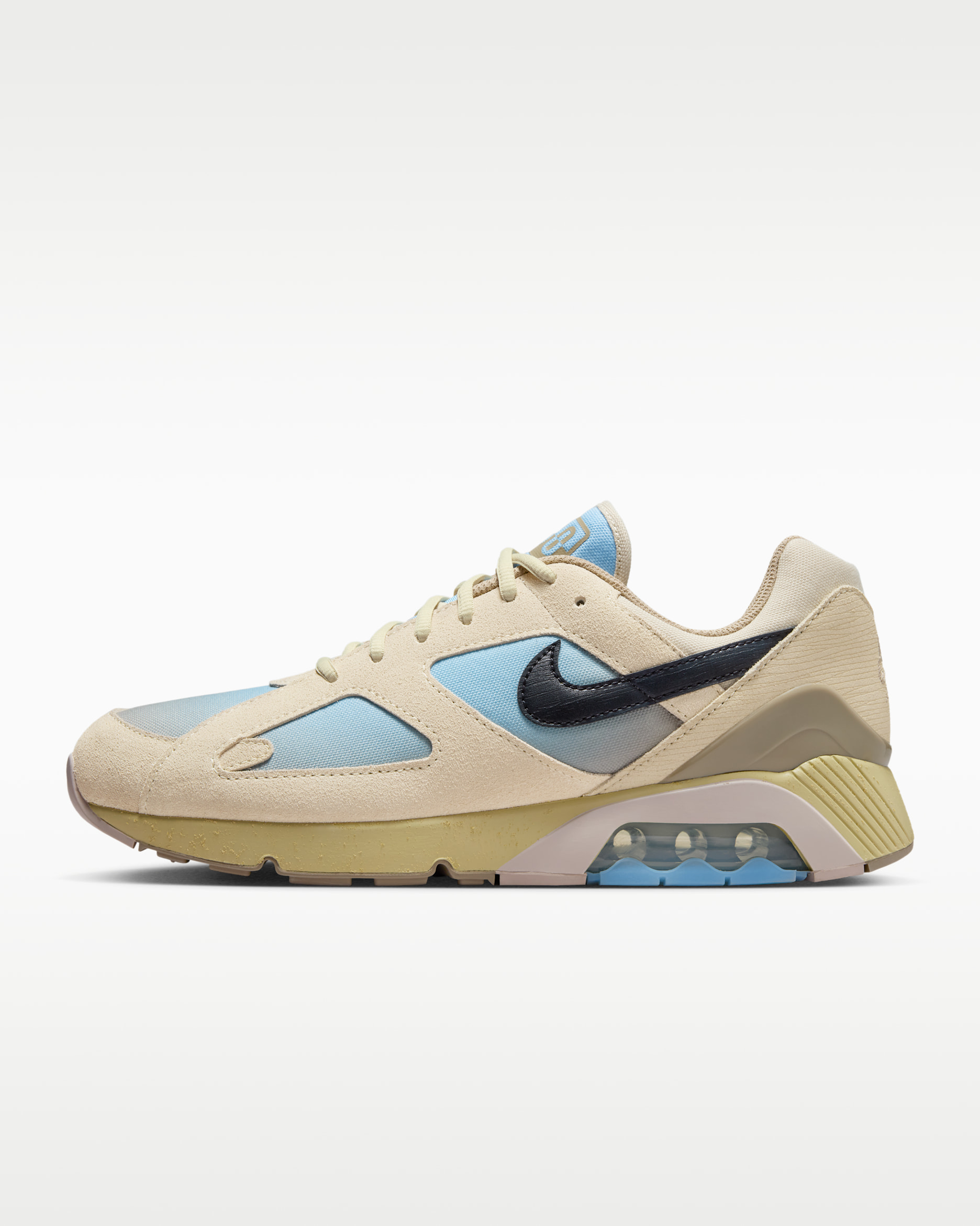 Nike Air 180 Men's Shoes - Light Khaki/Team Gold/Psychic Blue/Black