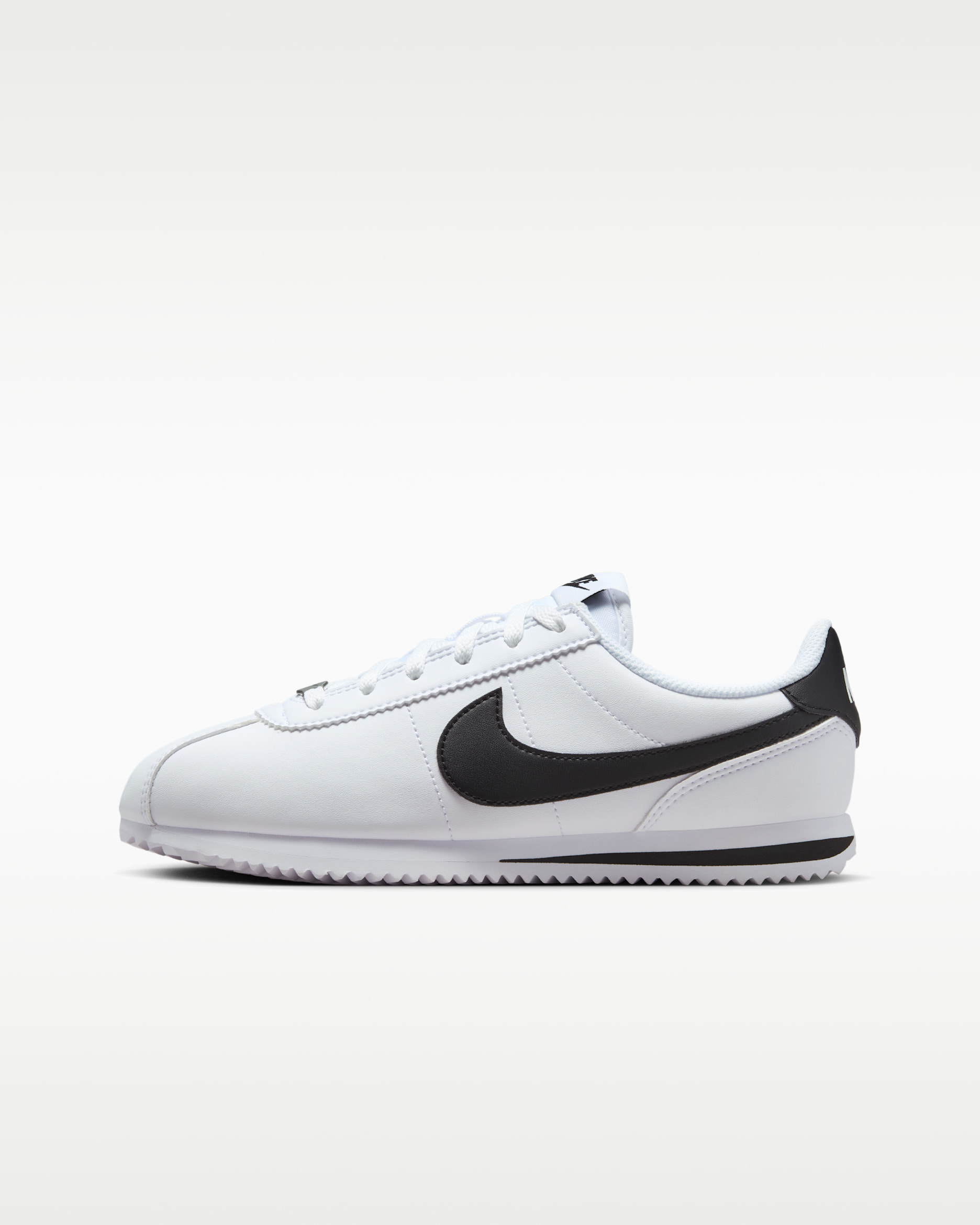 Nike Cortez Big Kids' Shoes - White/Black