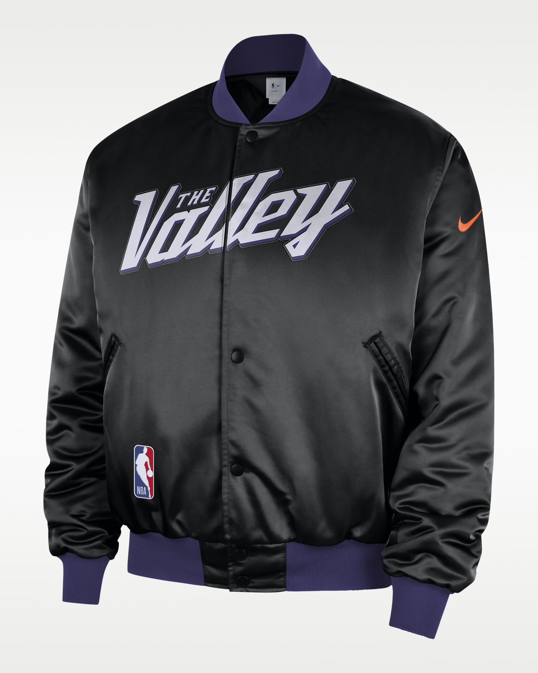 Chamarra Nike de la NBA premium Phoenix Suns City Edition - Hombre - Negro