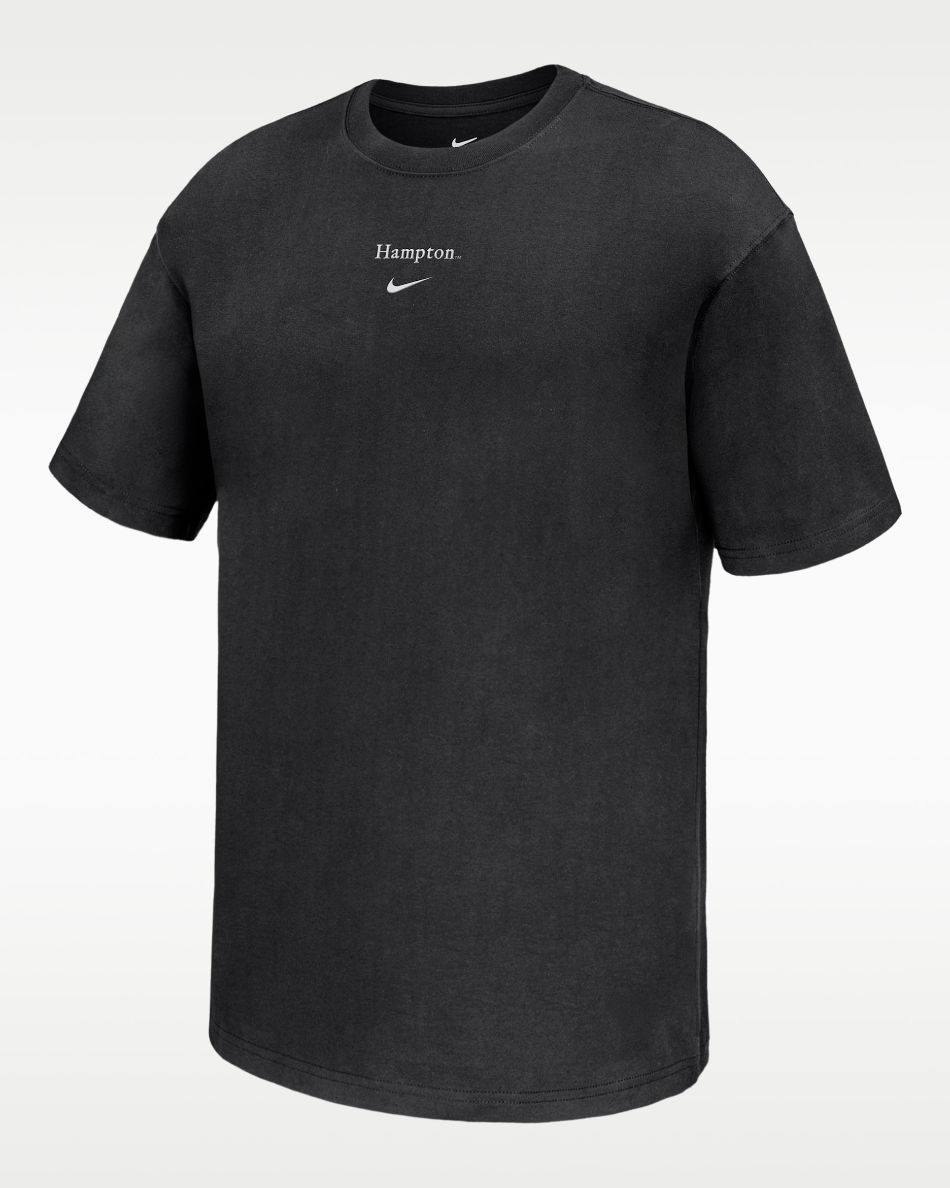 Nike College (Hampton University) Men's Short-Sleeve T-Shirt - Black