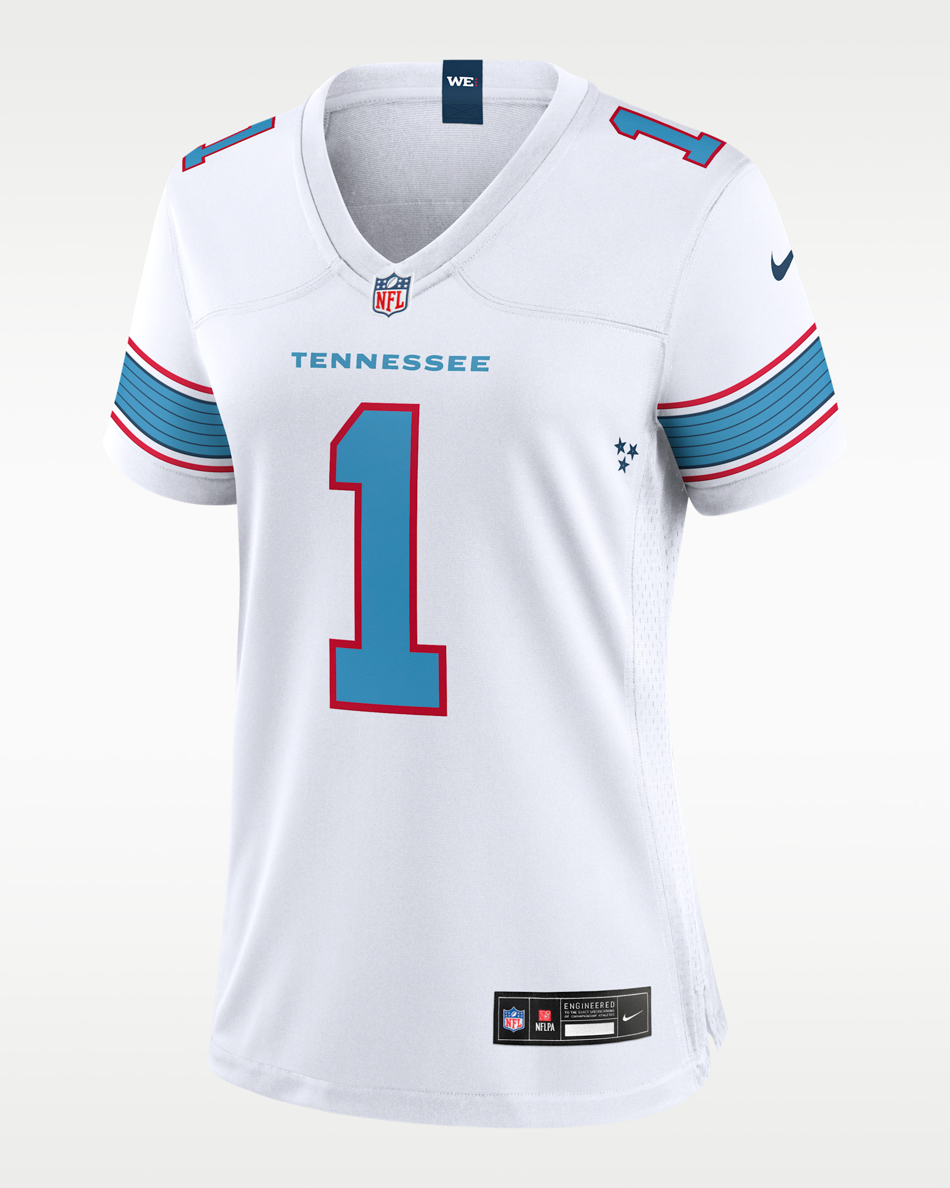 Cameron Ward Tennessee Titans Women's Nike NFL Game Jersey - White