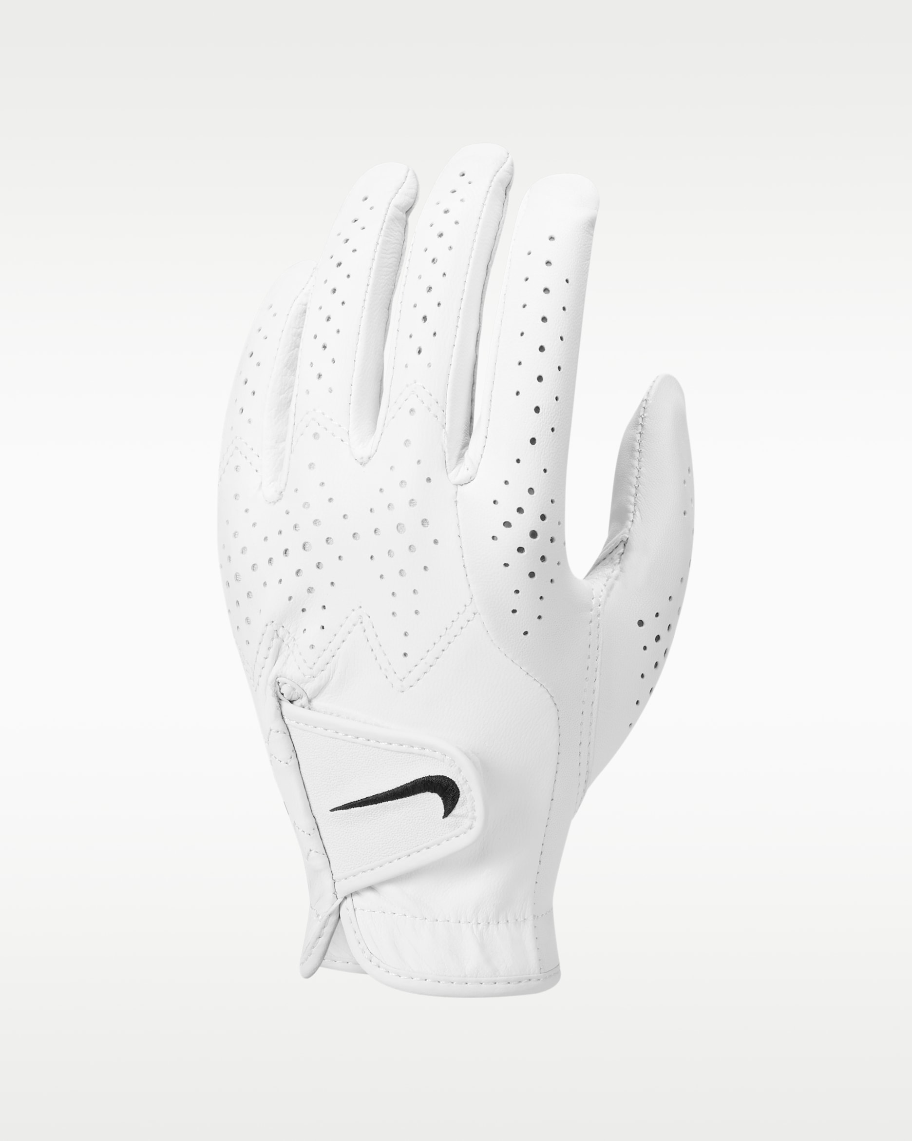 Nike Tour Classic 4 Women's Golf Glove (Left Hand) - Pearl White/Black