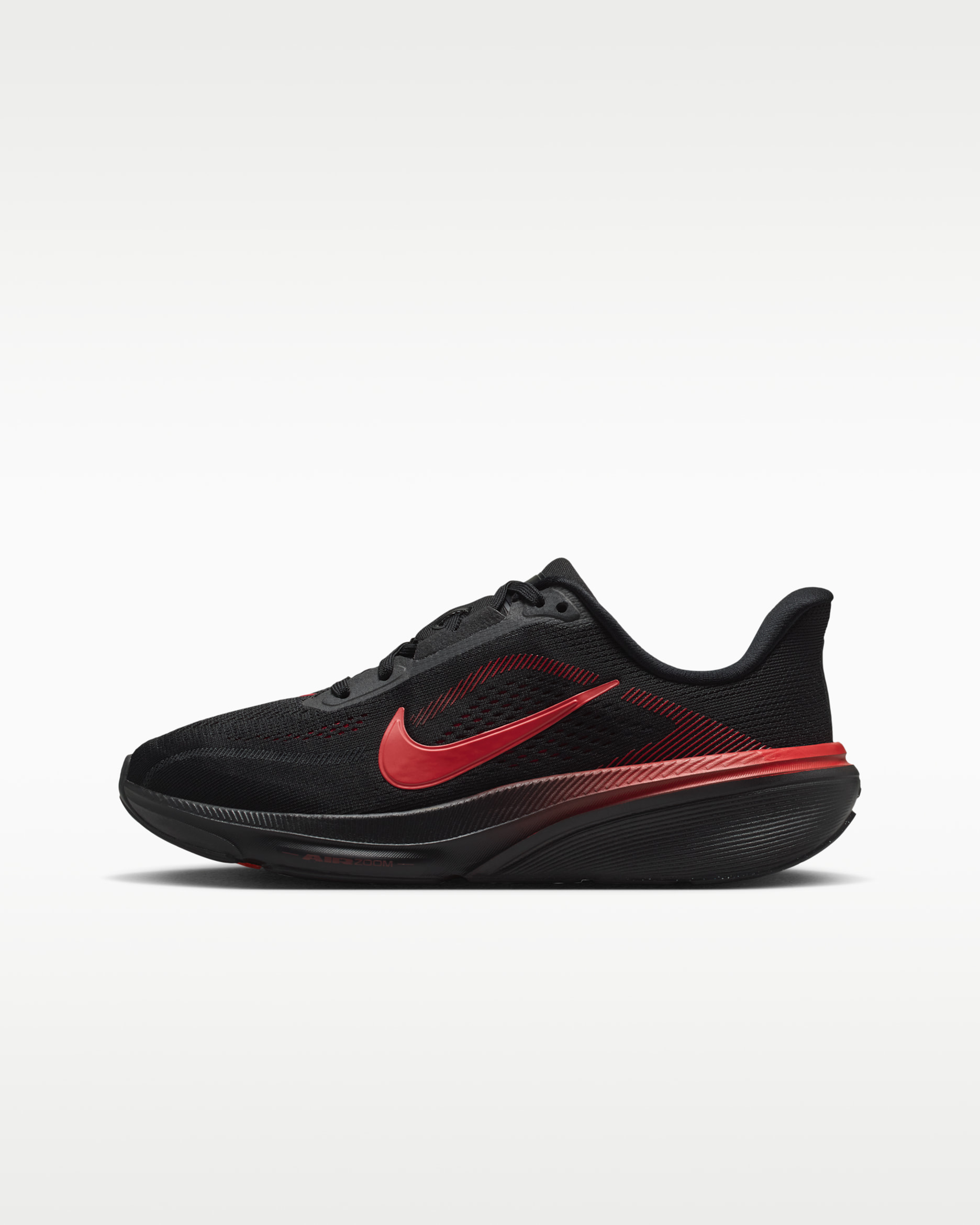 Buty do biegania po asfalcie dla dużych dzieci Nike Pegasus 42 - Czerń/University Red/Wolf Grey/Bright Crimson