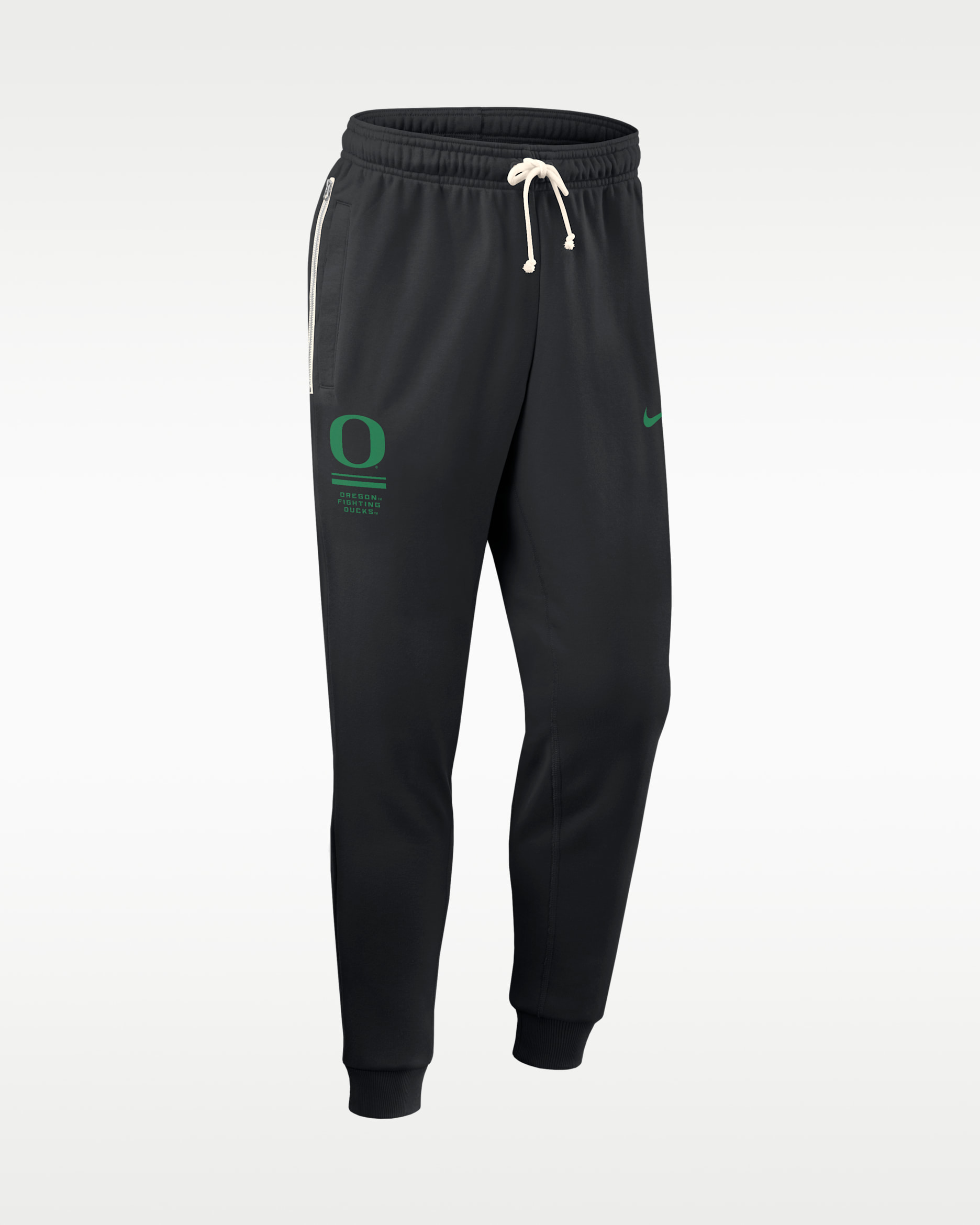 Oregon Sideline Standard Issue Men's Nike Dri-FIT College Taper Pants - Black