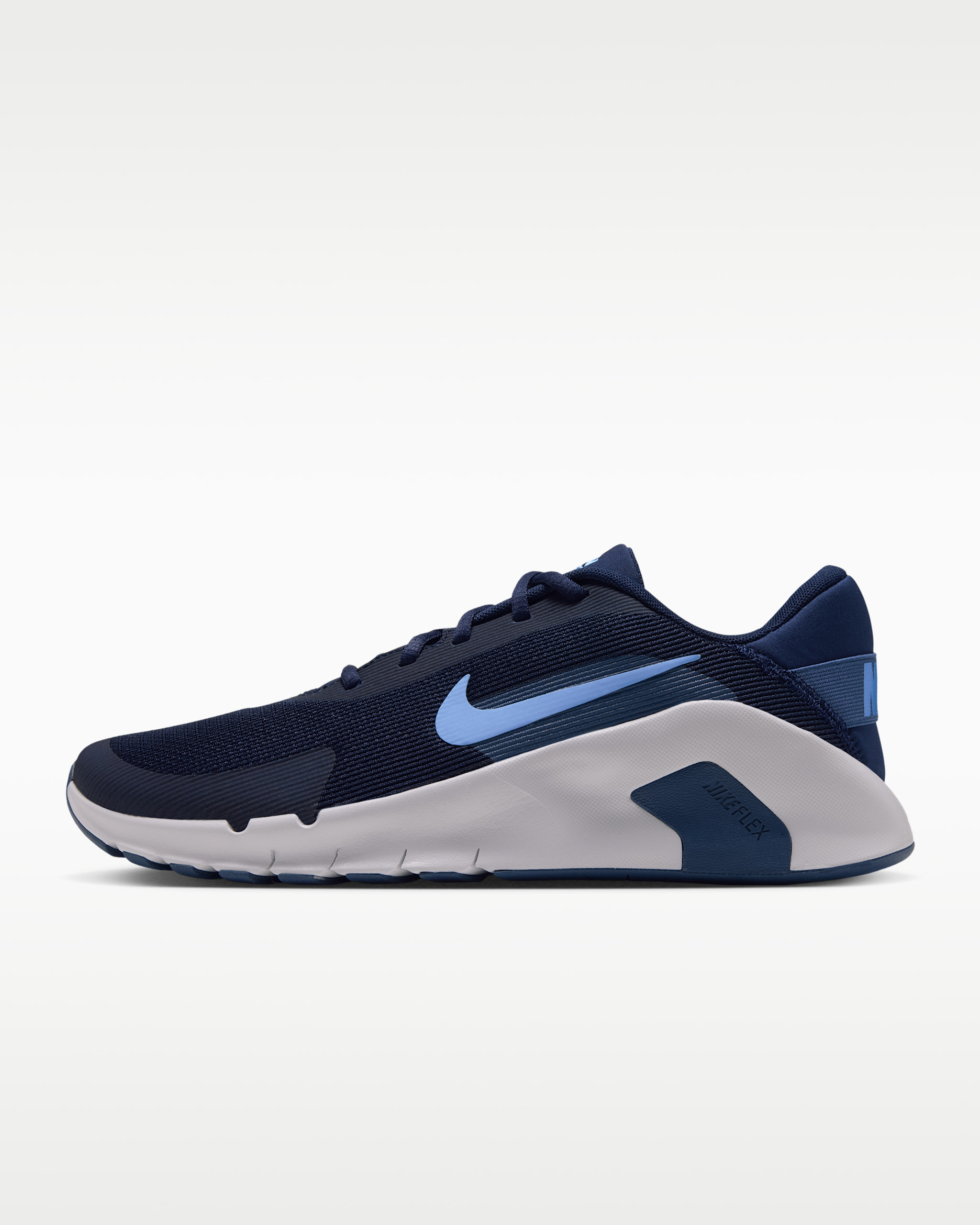 Nike Flex Train Men's Workout Shoes - Blue Eclipse/New Slate/Pure Platinum/Football Blue