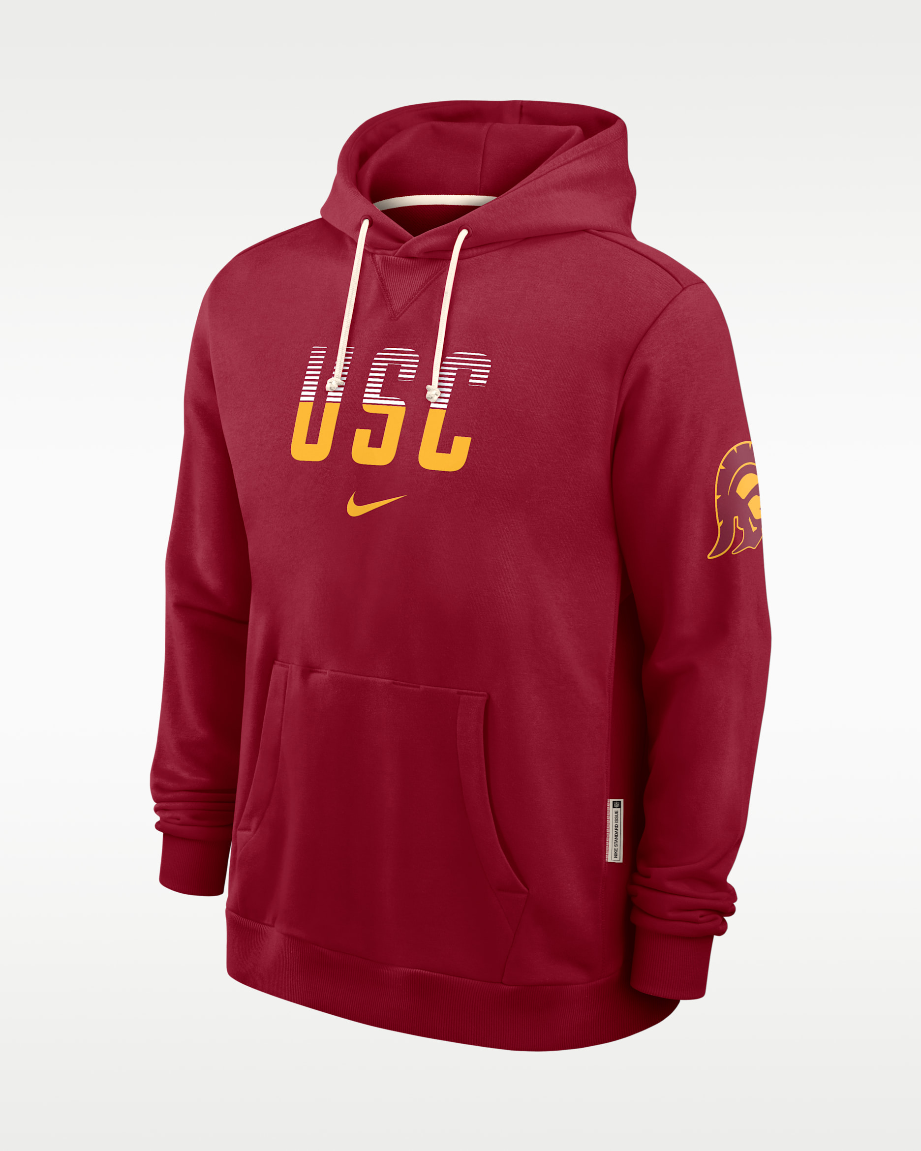 USC Sideline Standard Issue Men's Nike Dri-FIT College Pullover Hoodie - Team Crimson