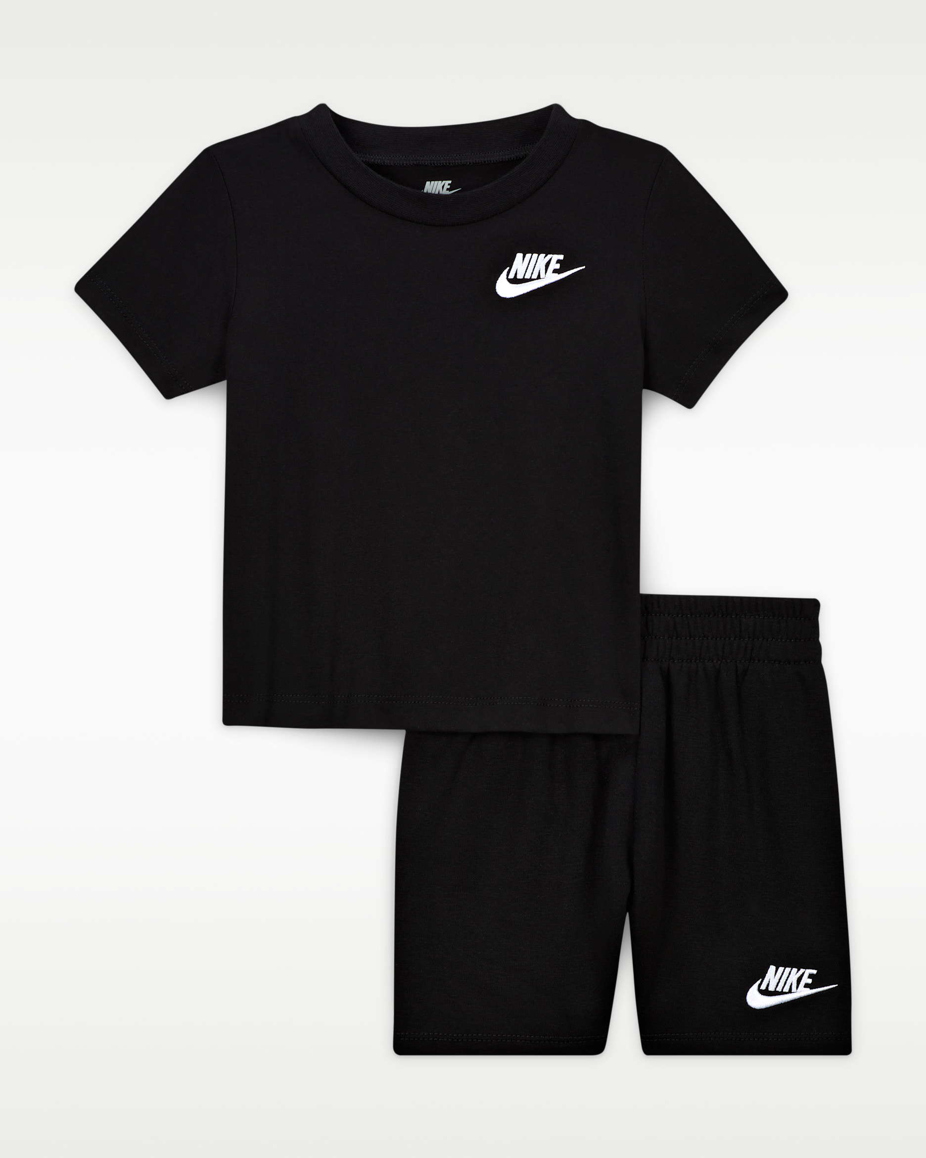 Nike Baby 2-Piece Knit Shorts Set - Black