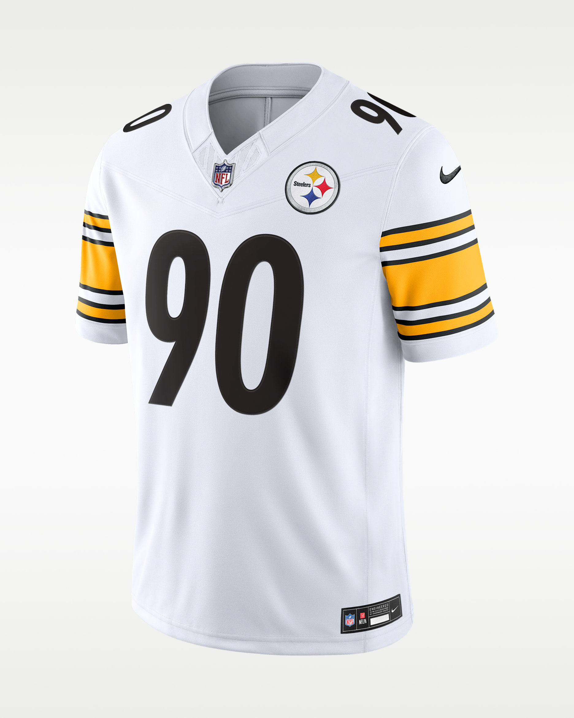 T.J. Watt Pittsburgh Steelers Men's Nike Dri-FIT NFL Limited Jersey - White