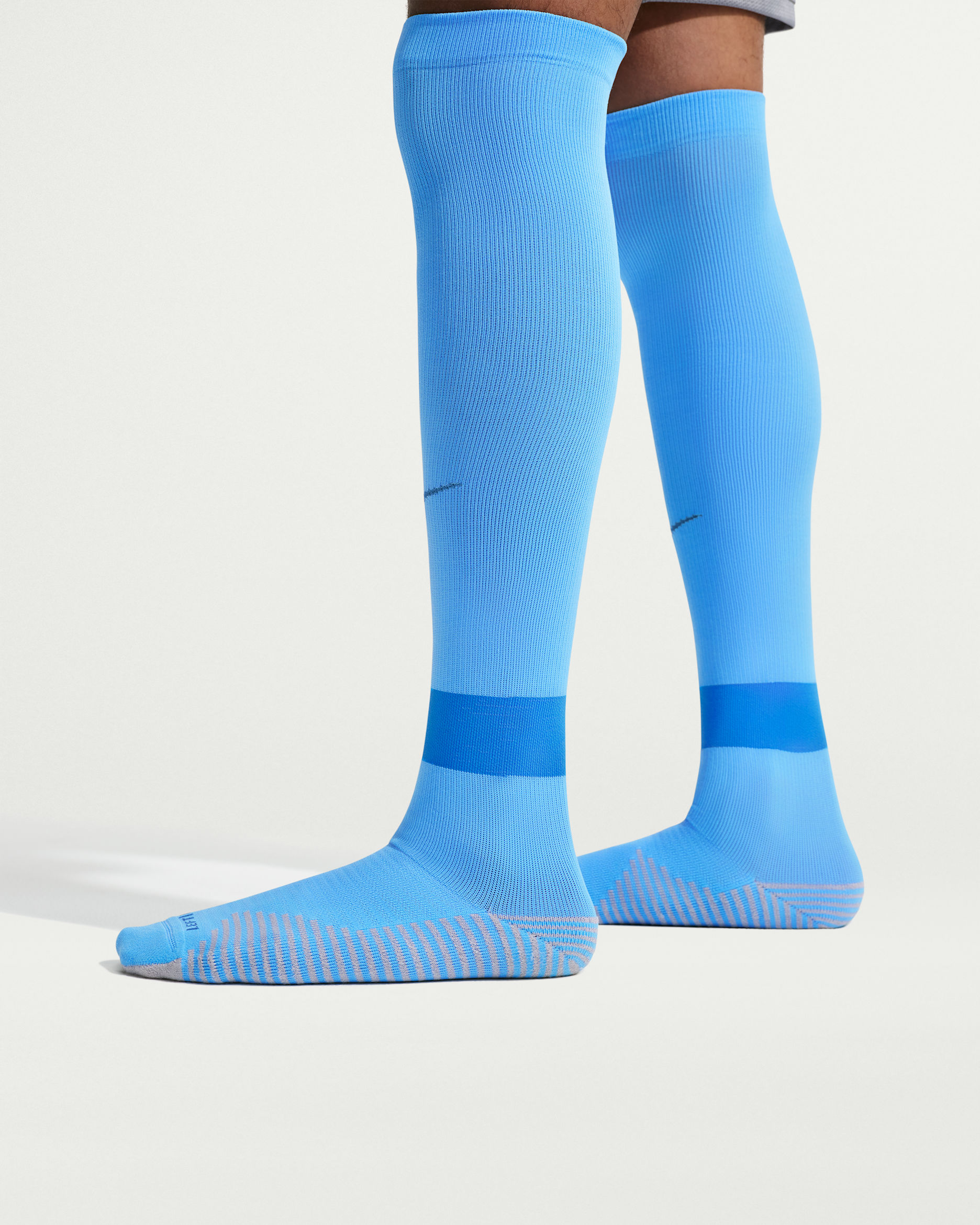 Nike Strike Knee-High Soccer Socks - University Blue/Italy Blue/Midnight Navy