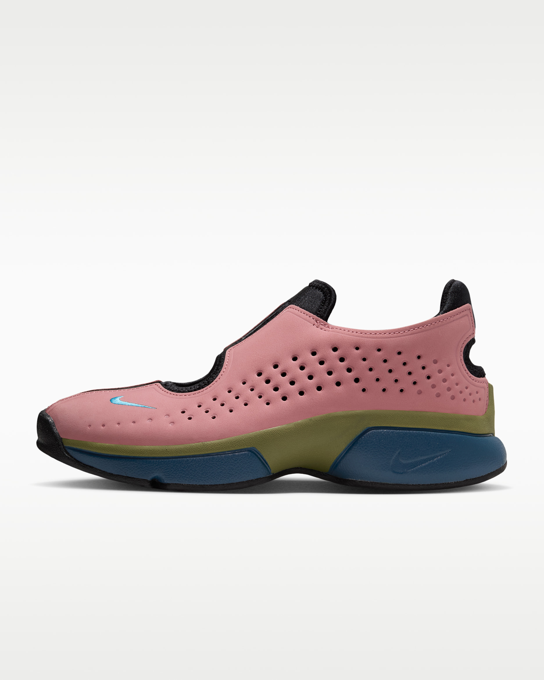 Nike Rift 2 Suede Women's Shoes - Red Stardust/Pacific Moss/Valerian Blue/Baltic Blue
