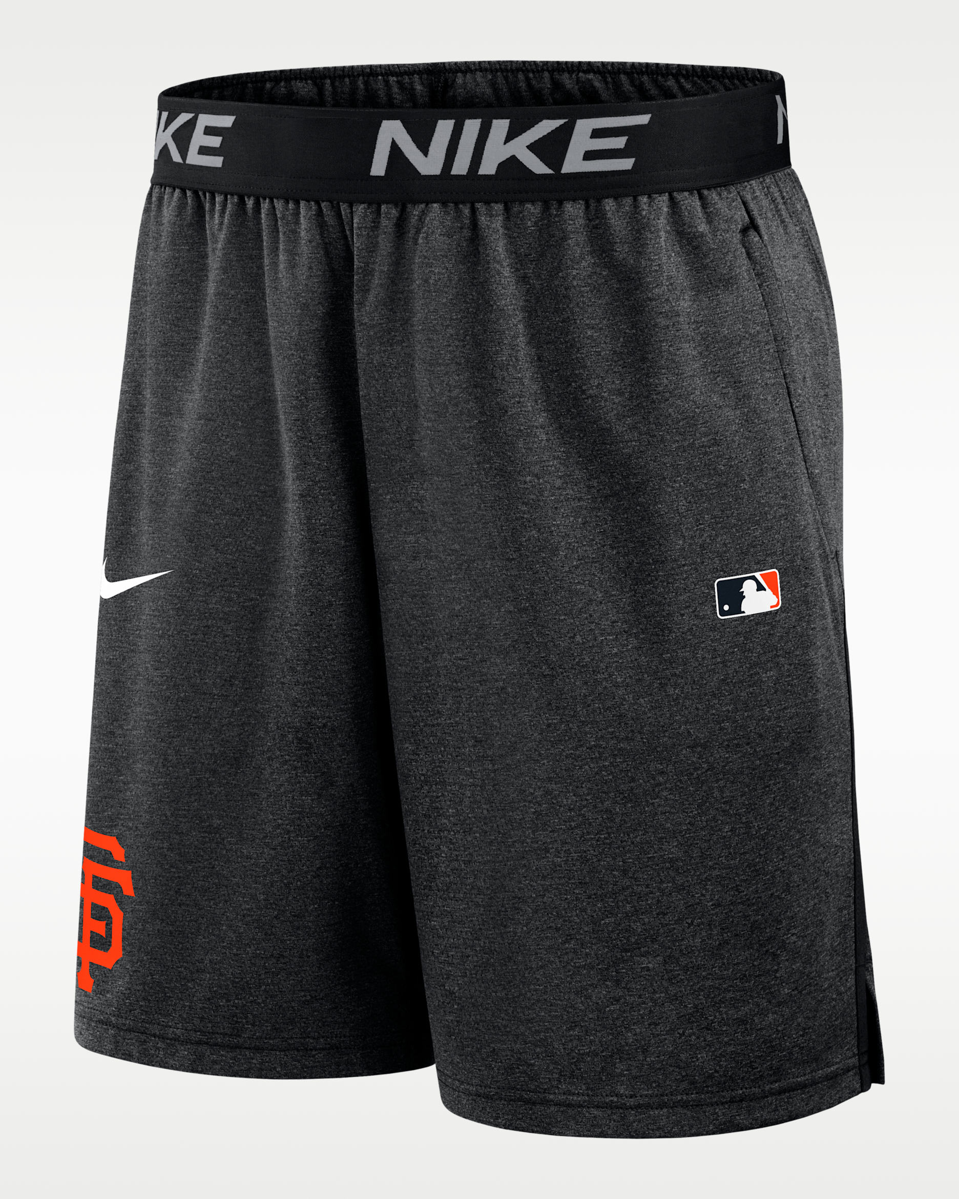 Short Nike AC DF de tejido Knit para hombre San Francisco Giants - Negro