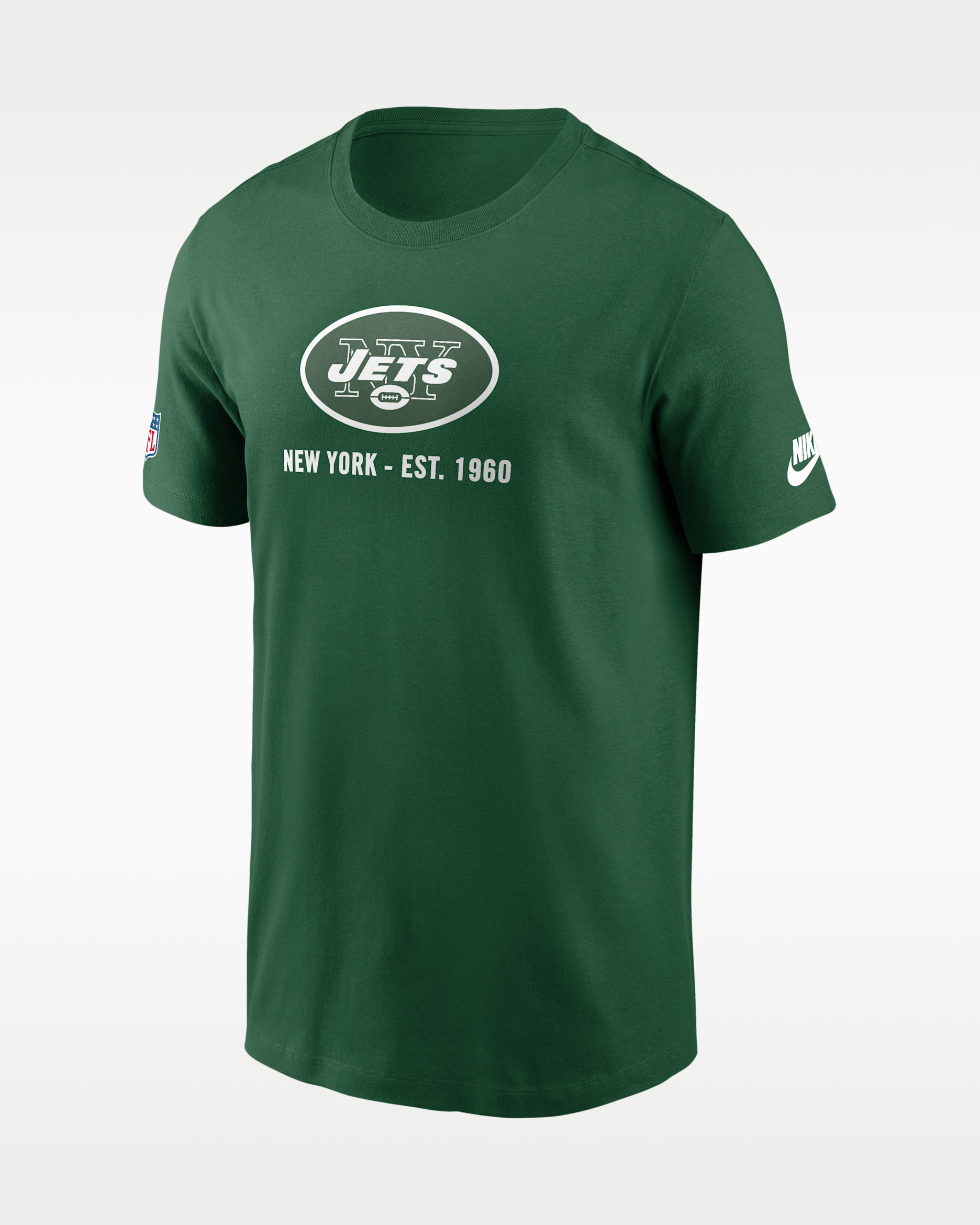 New York Jets Essential Men's Nike Dri-FIT NFL Long-Sleeve T-Shirt - Green
