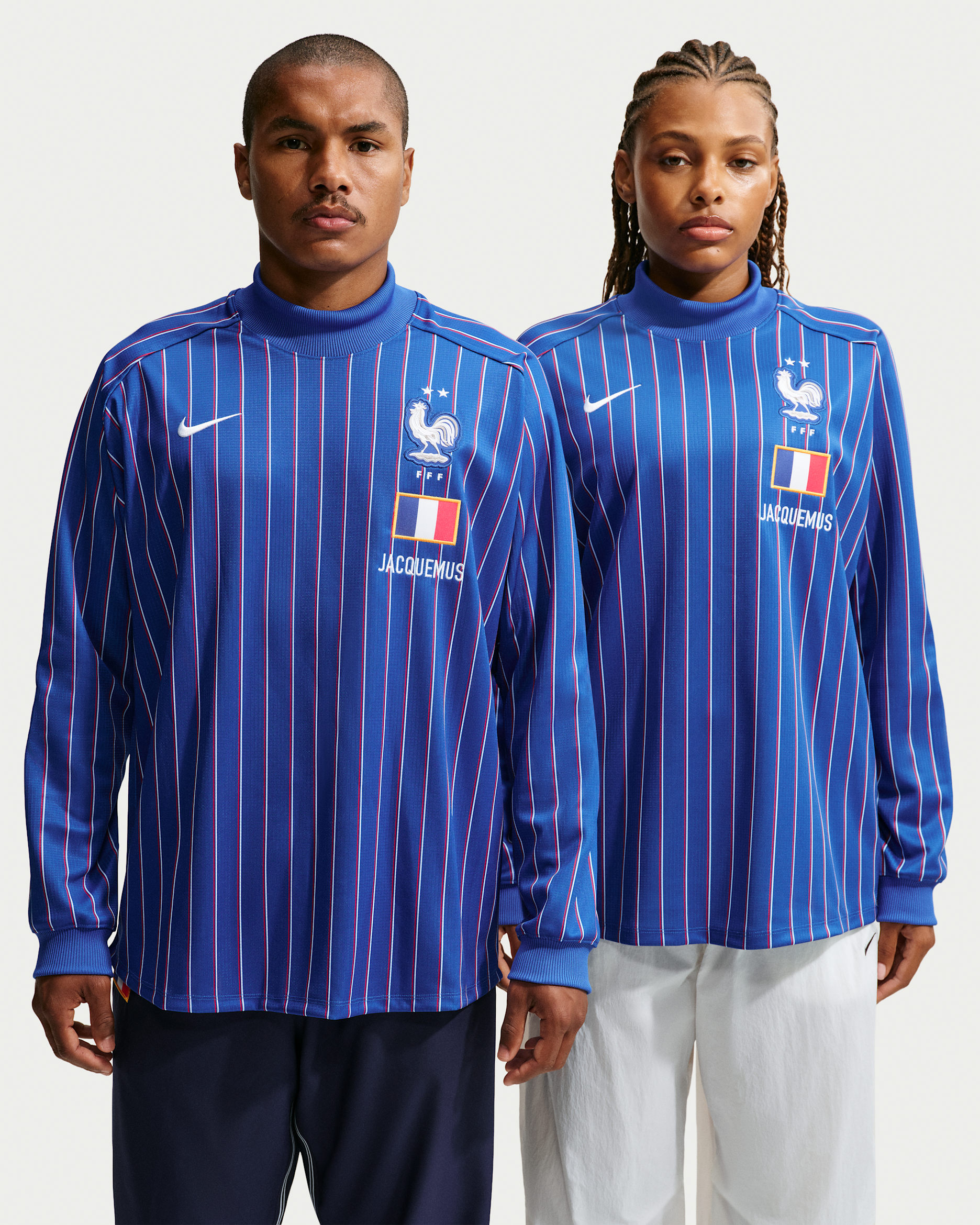 Playera de portero para hombre France x Jacquemus - Royal juego/Blanco