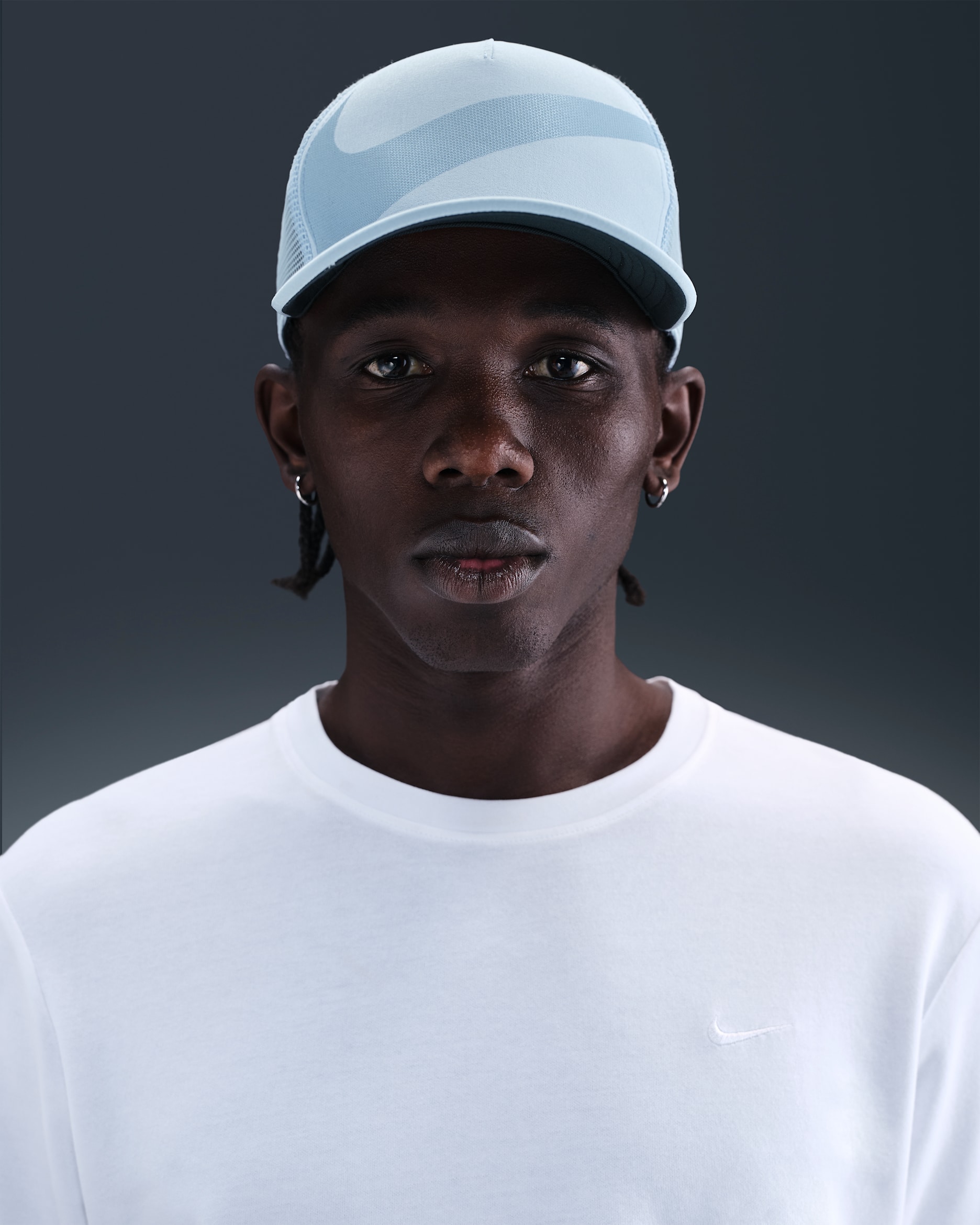 Nike Rise Dri-FIT truckerpet - Celestine Blue