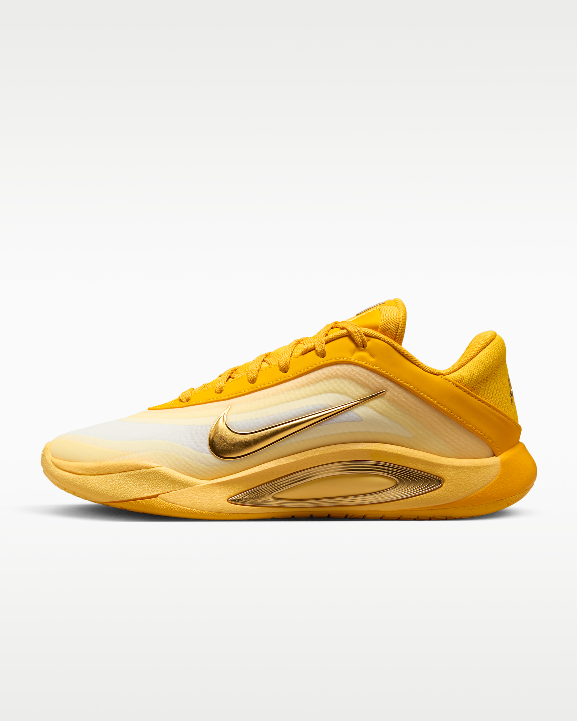 Tenis de básquetbol A'ja Wilson A'One "Sunshine" - Oro universitario/Oro topacio/Amarillo suave/Oro metalizado