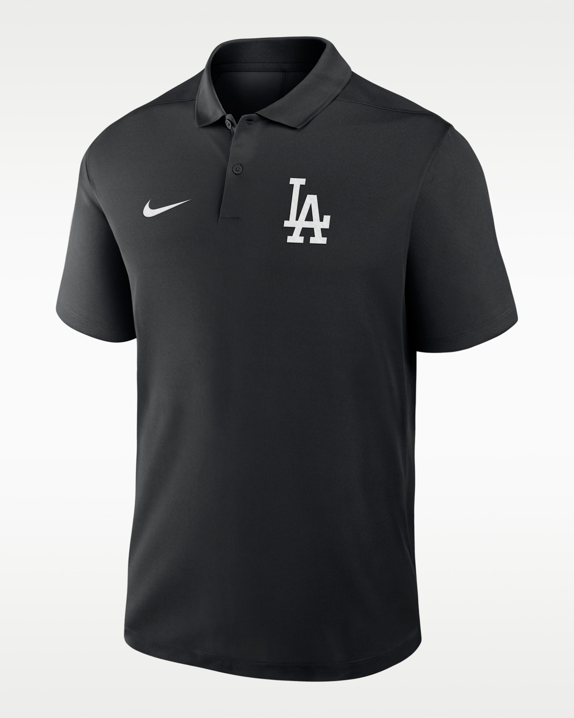 Polo Nike de la MLB Victory para hombre Los Angeles Dodgers - Negro