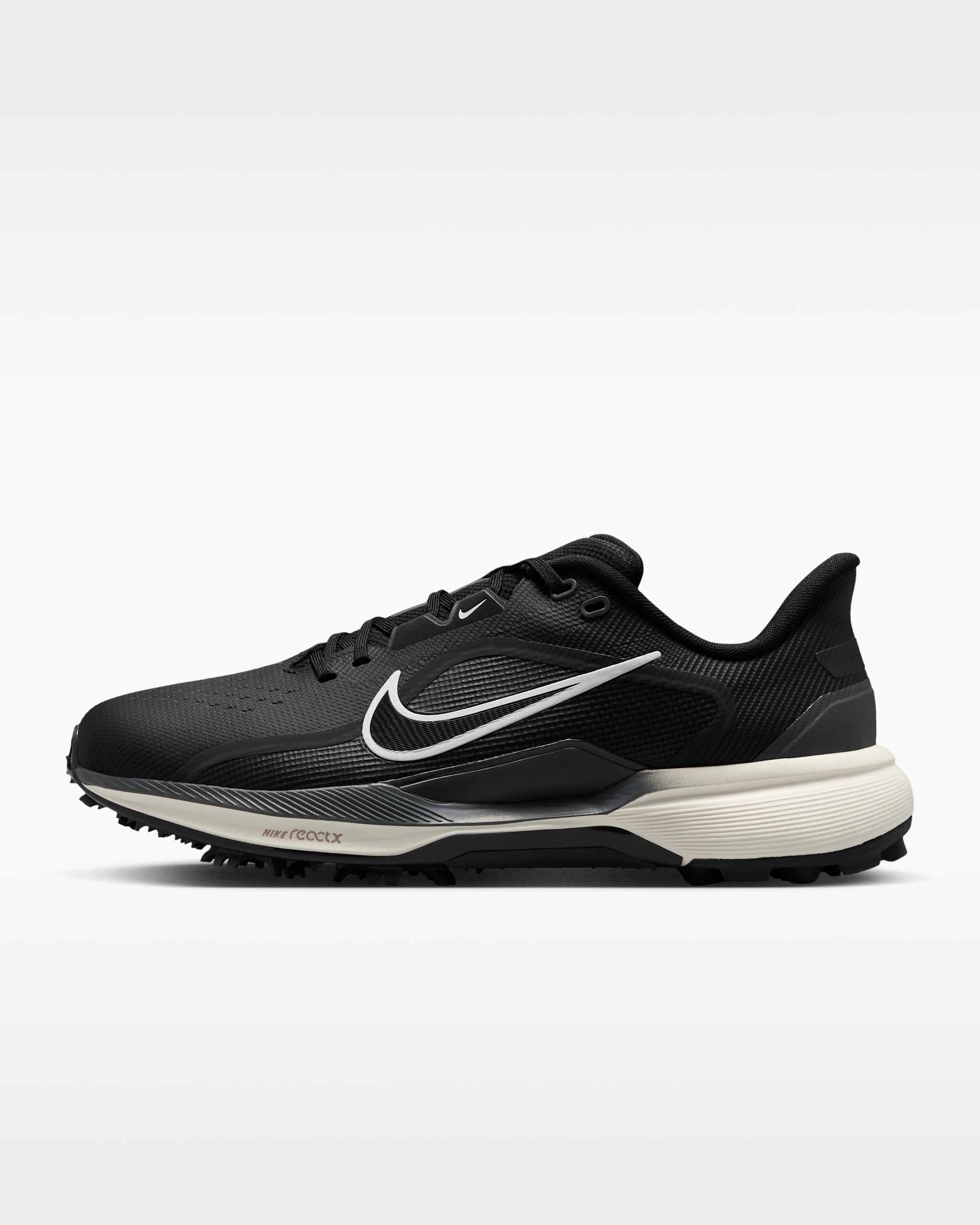 Nike Pegasus 1 G Golf Shoes (Wide) - Black/Sail/White