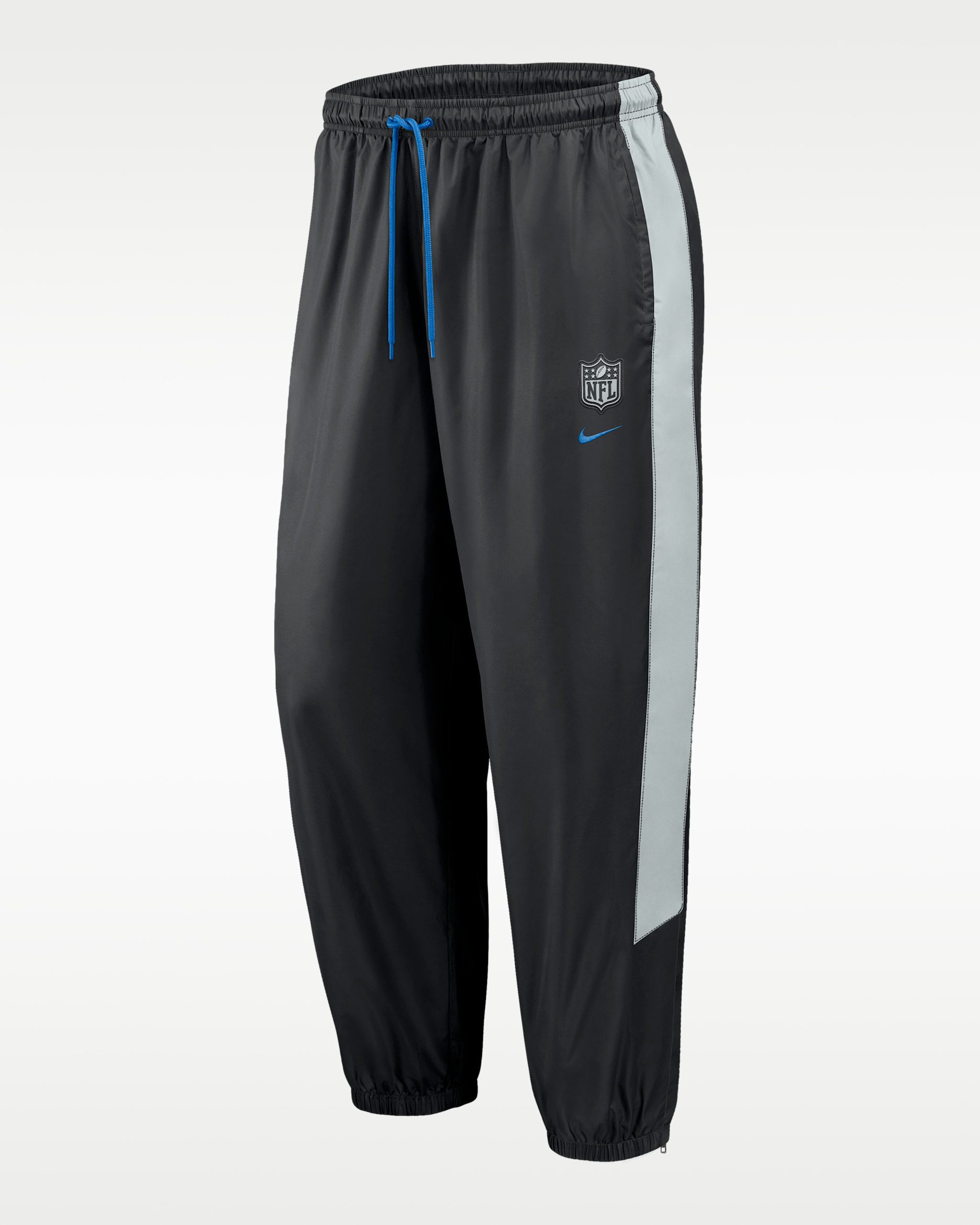 Pants Nike de la NFL para hombre Detroit Lions Rivalries Collection Windrunner - Negro