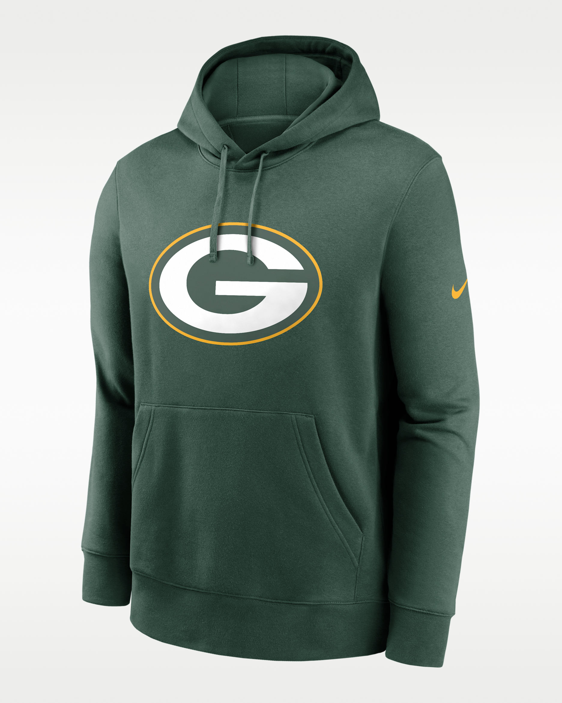 Sudadera con gorro sin cierre Nike de la NFL para hombre Green Bay Packers - Abeto