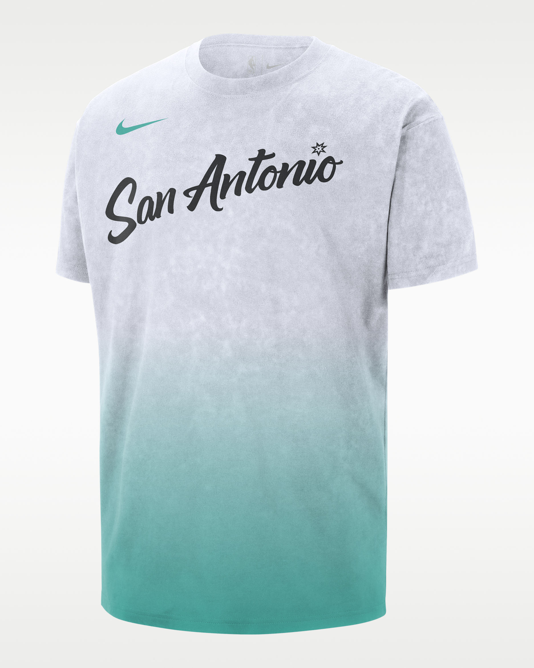 San Antonio Spurs Essential City Edition Men's Nike NBA Max90 T-Shirt - White