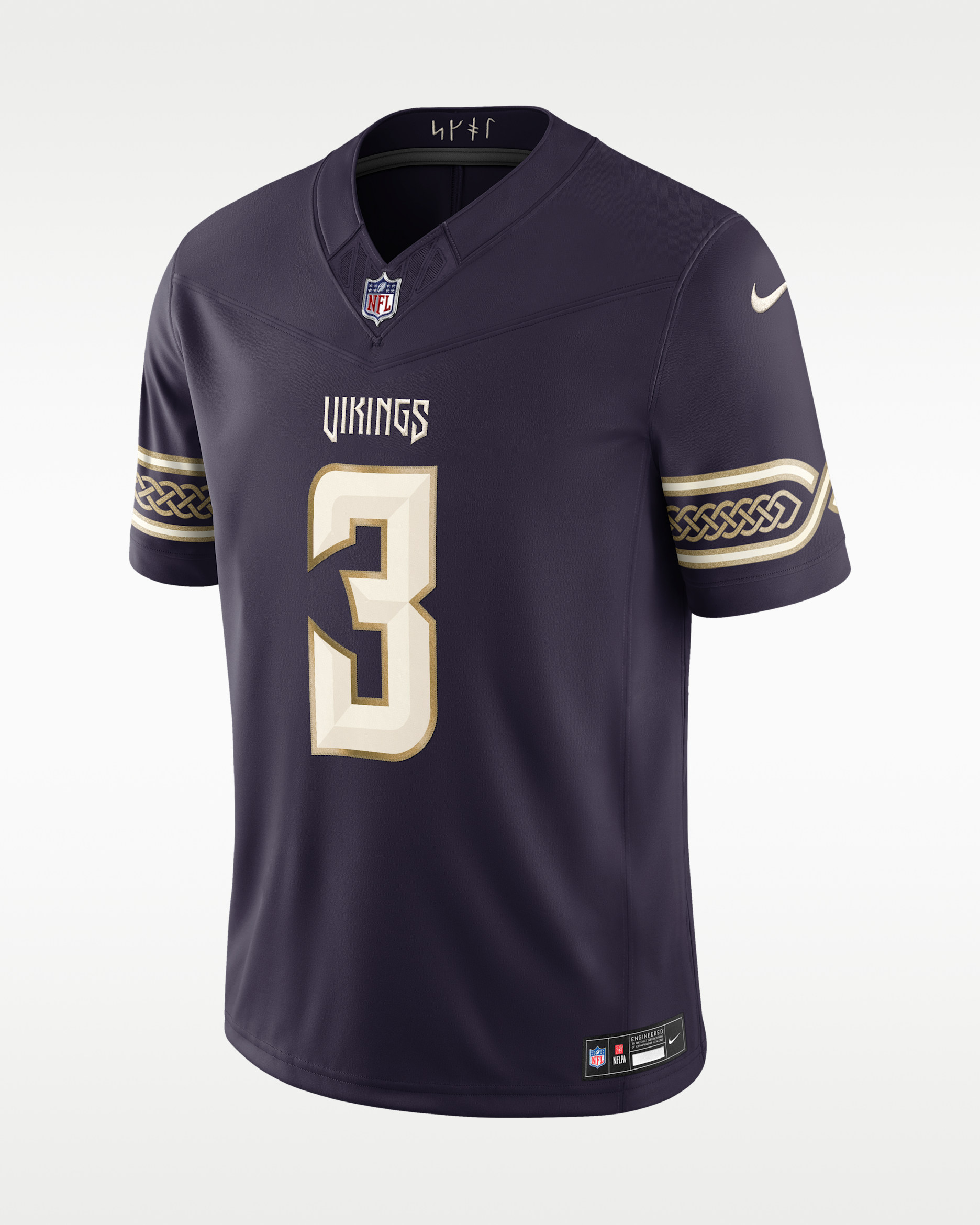 Jordan Addison Minnesota Vikings Rivalries Collection Men's Nike Dri-FIT NFL Limited Jersey - Purple