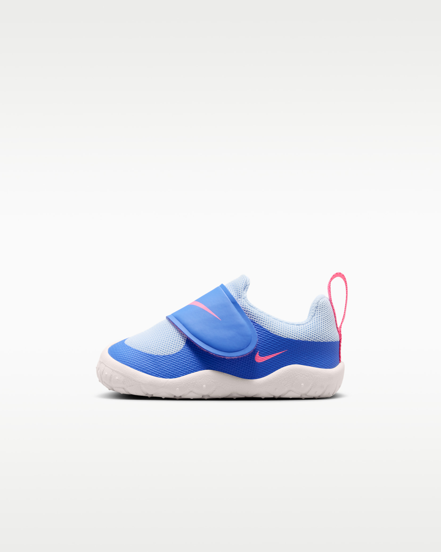 Nike Swoosh 1 Essential Baby/Toddler Shoes - Medium Blue/Hydrogen Blue/Summit White/Pink Glow