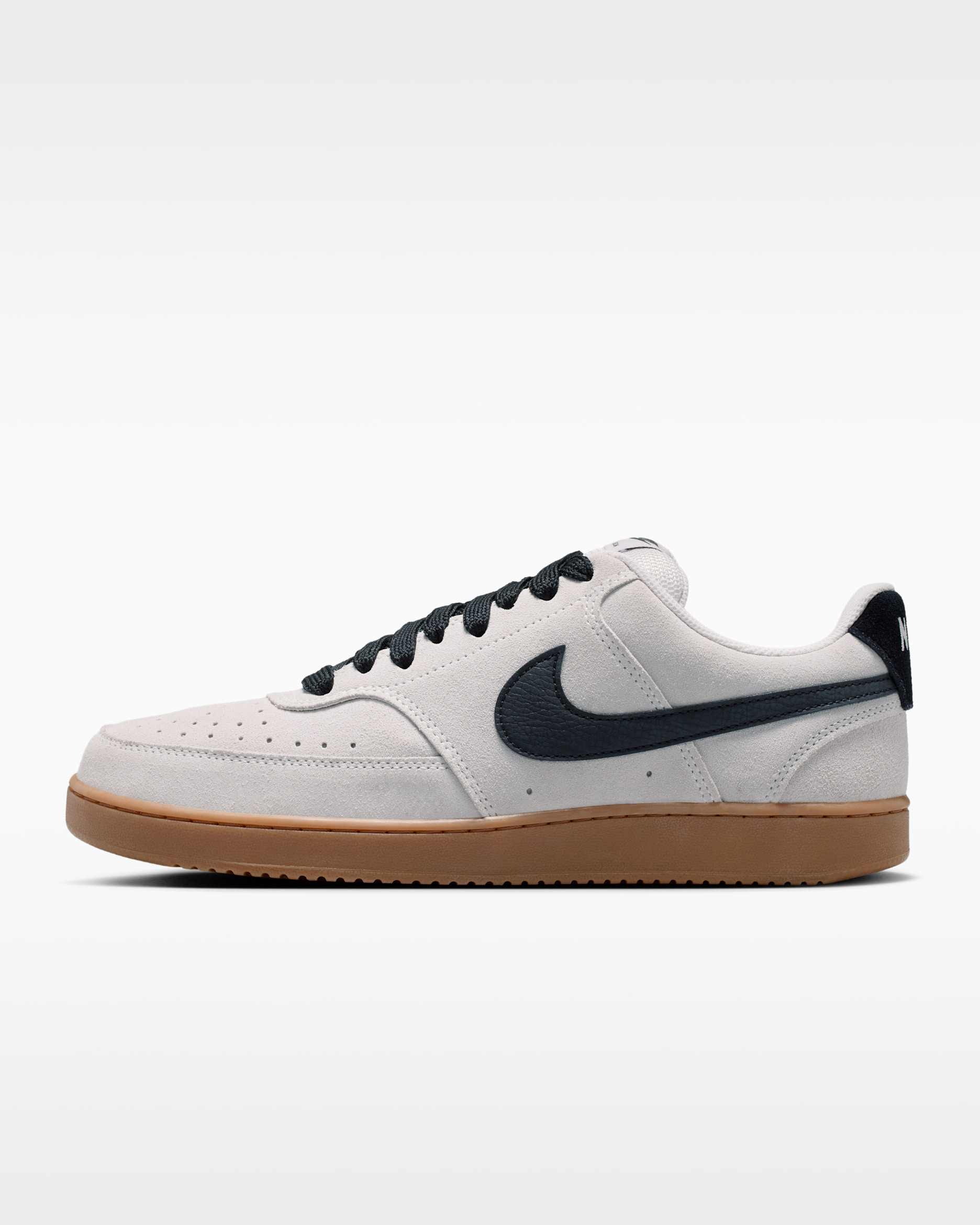 Nike Court Vision Low FL Men's Shoes - Vast Grey/Gum Medium Brown/Black