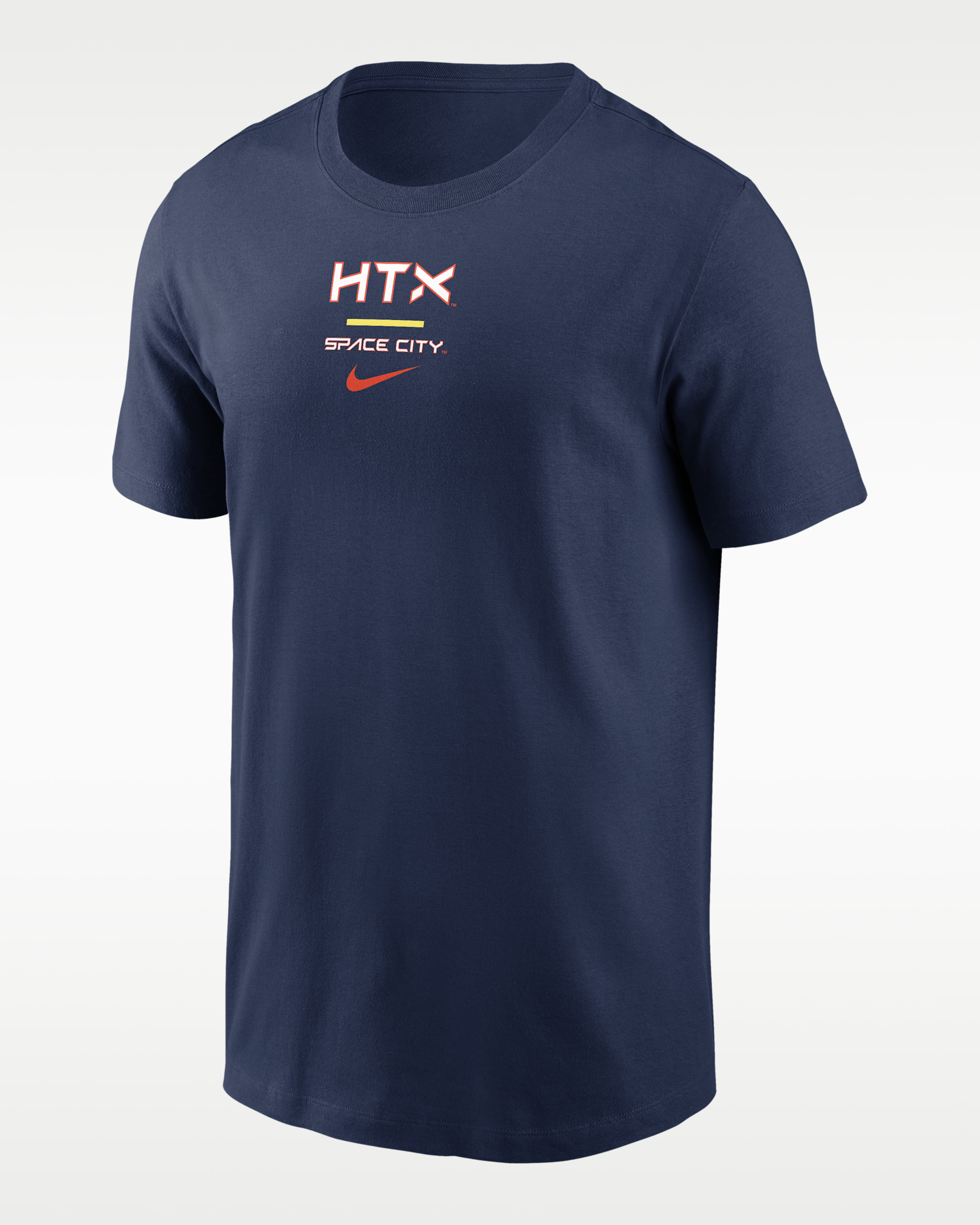 Playera Nike de la MLB para hombre Houston Astros City Connect 2-Hit - Azul marino medianoche