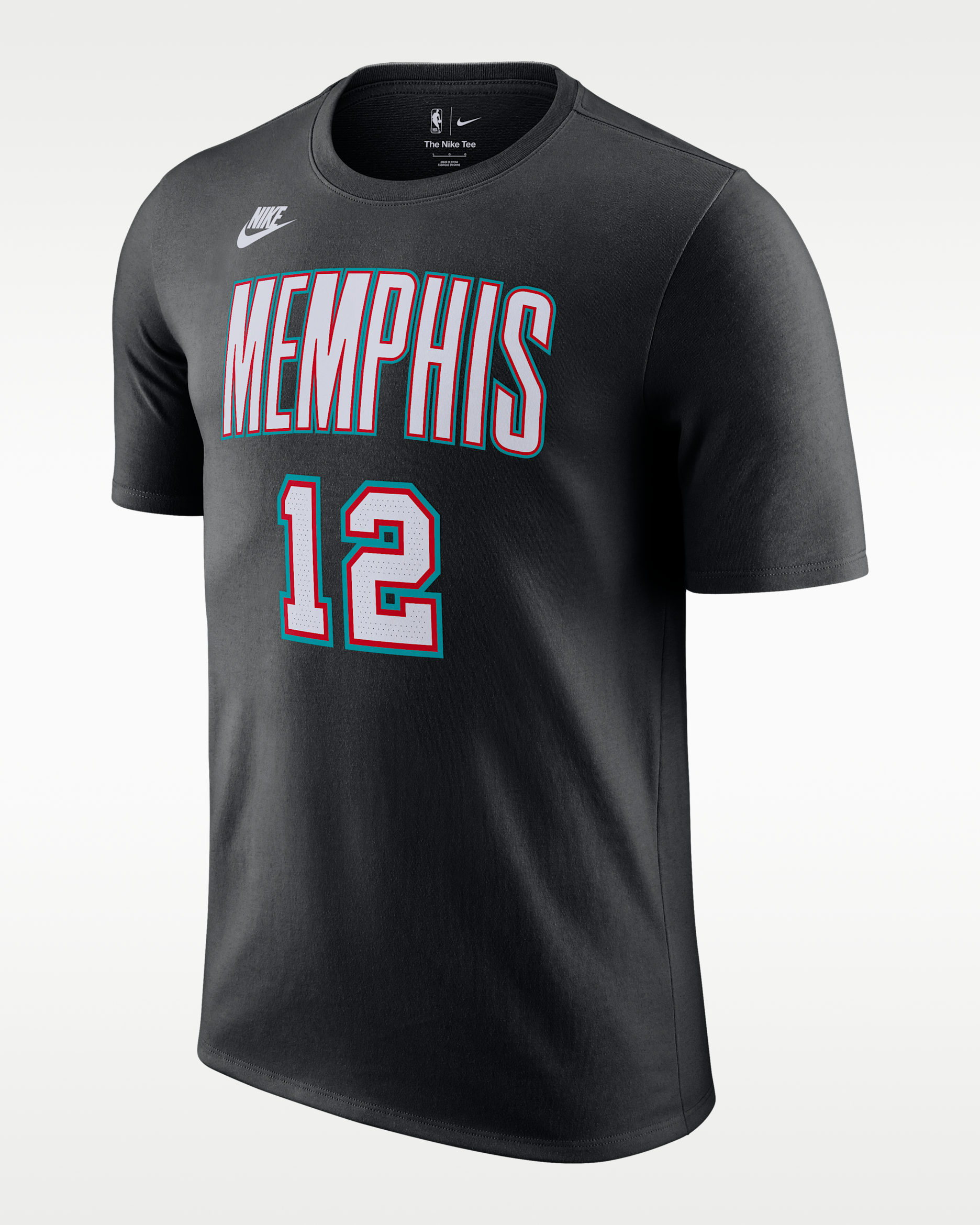 Memphis Grizzlies Hardwood Classics Essentials Men's Nike NBA T-Shirt - Black